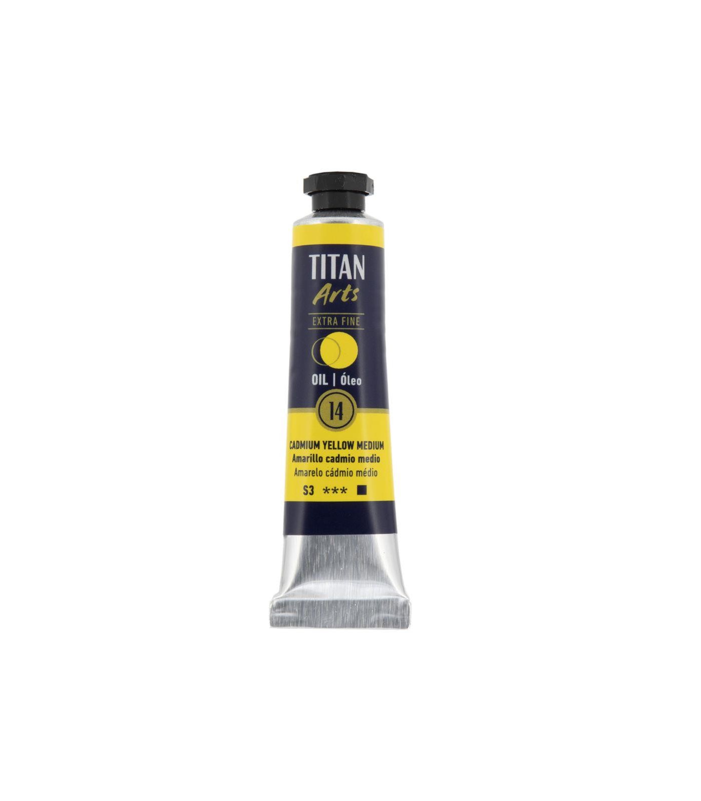 Oleo titan amarillo cadmio medio n14