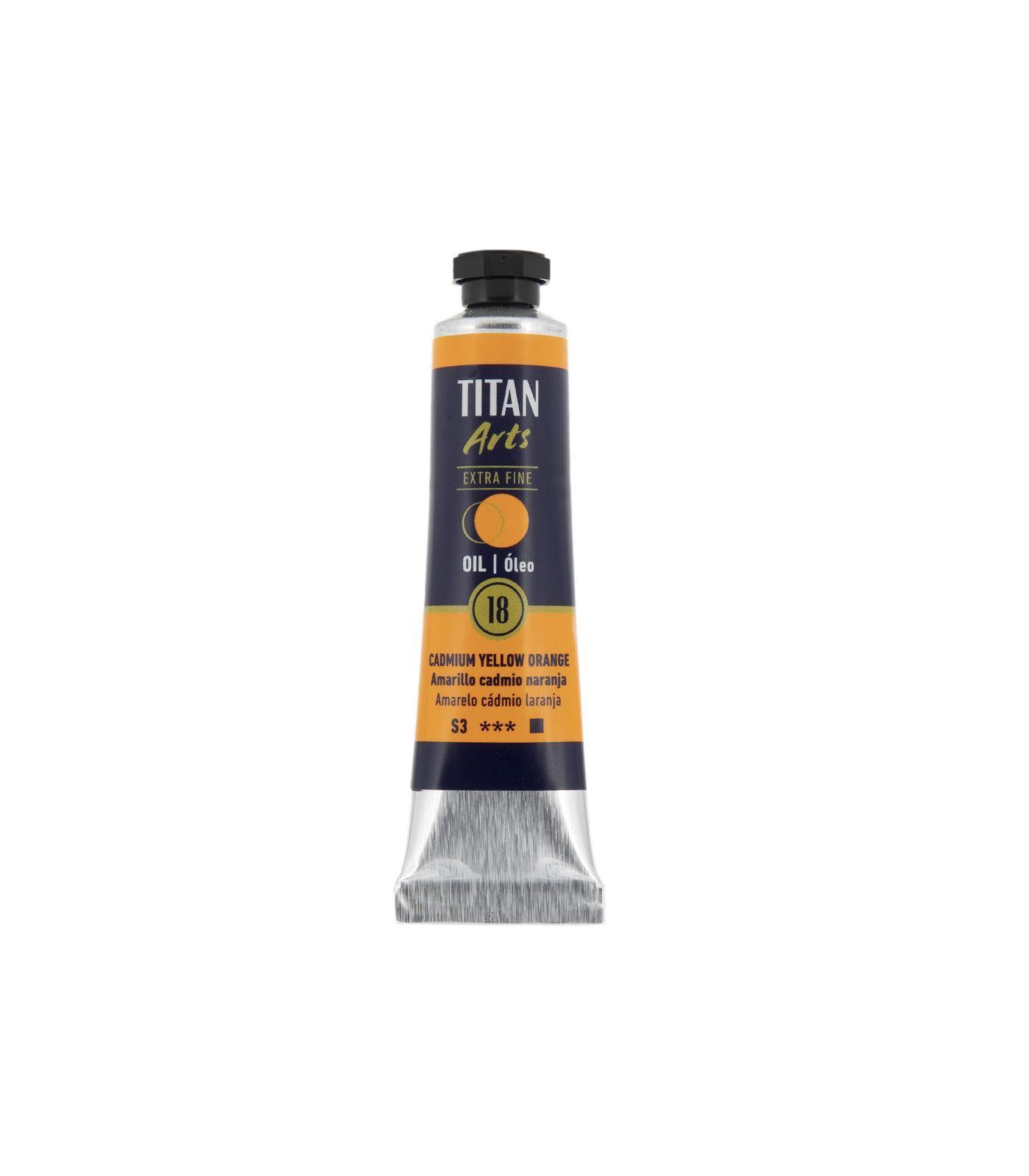 Oleo titan cadmio naranja n18