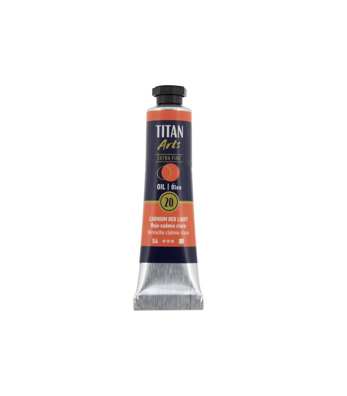 Oleo titan rojo cadmio claro n20