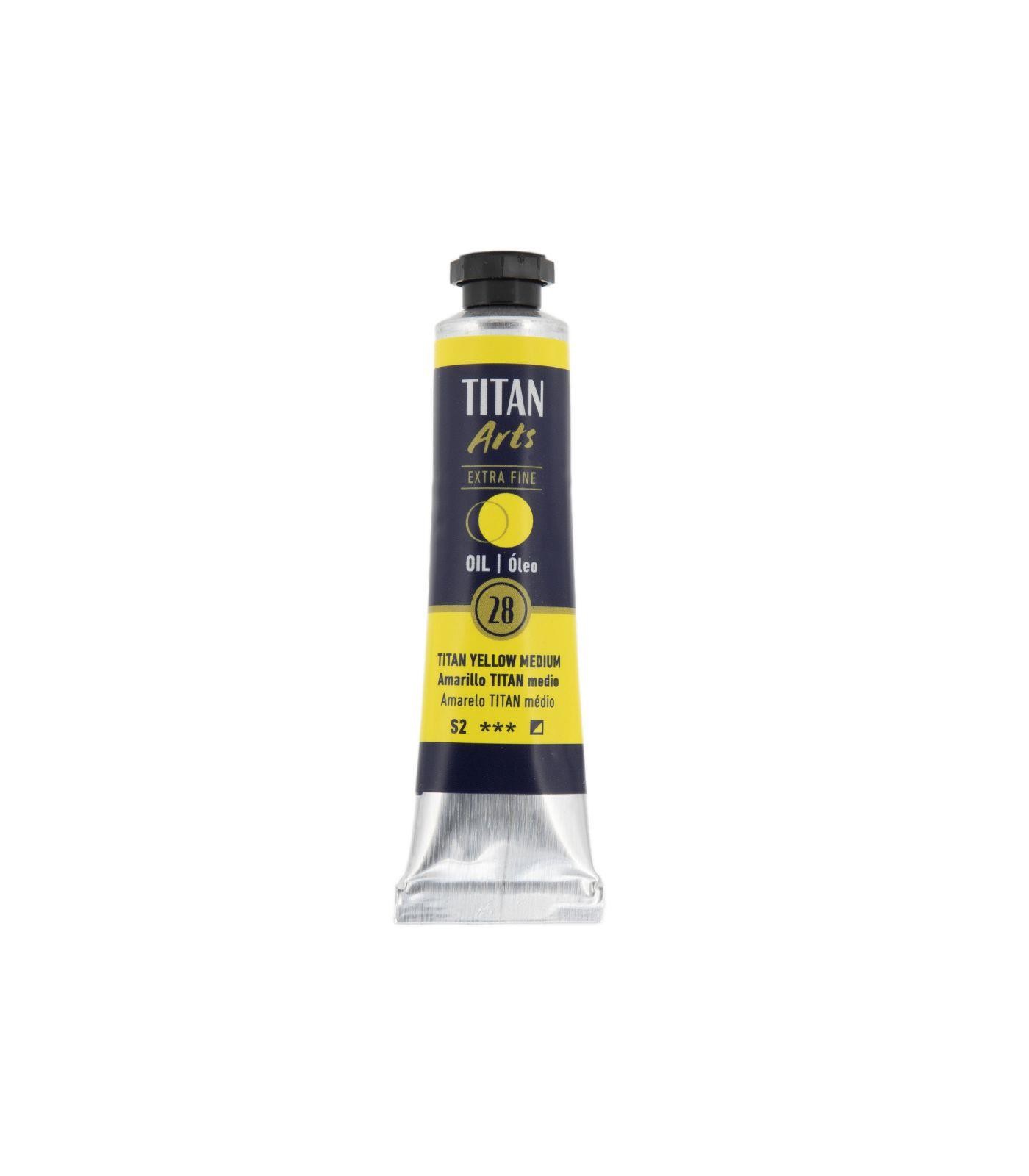 Oleo titan amarillo medio n28