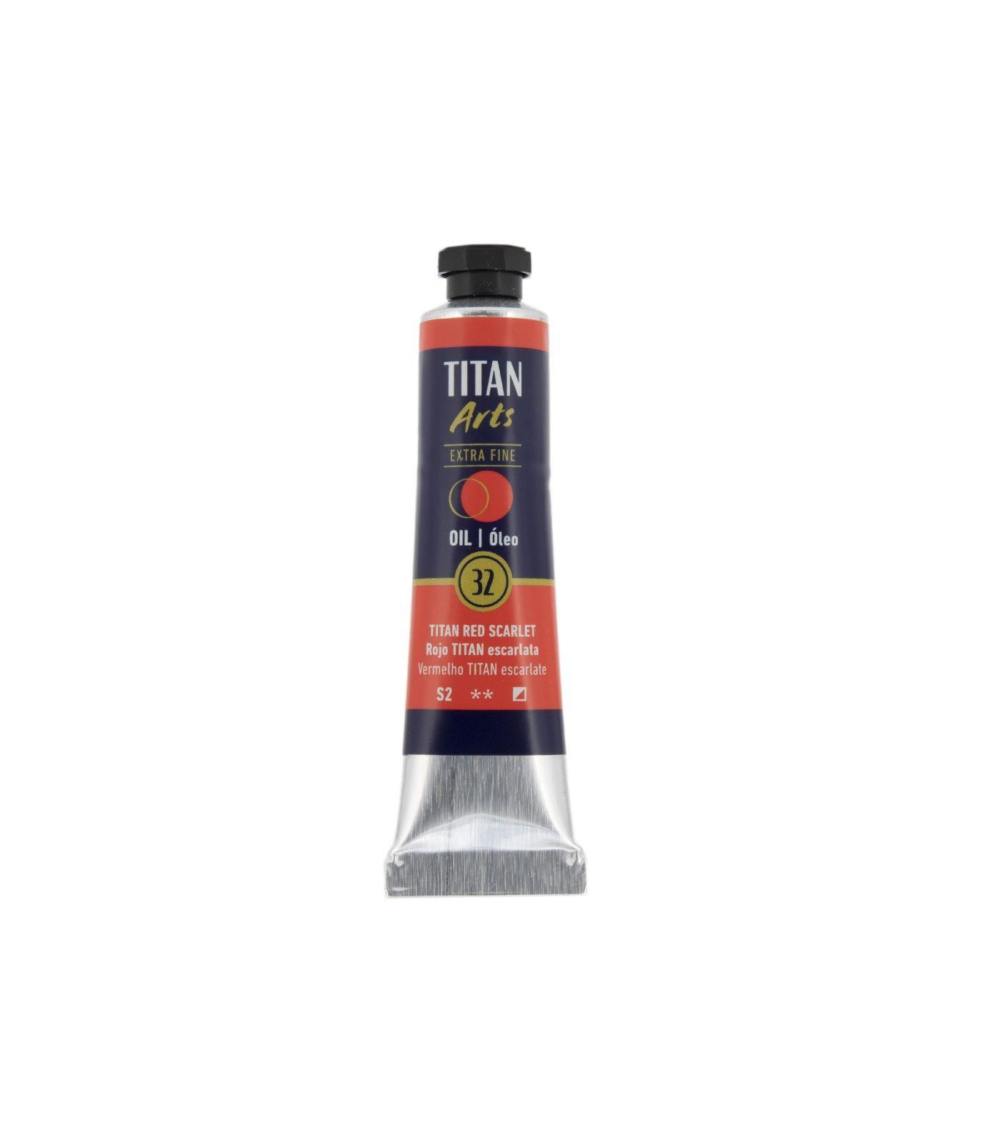 Oleo titan rojo escarlata n32