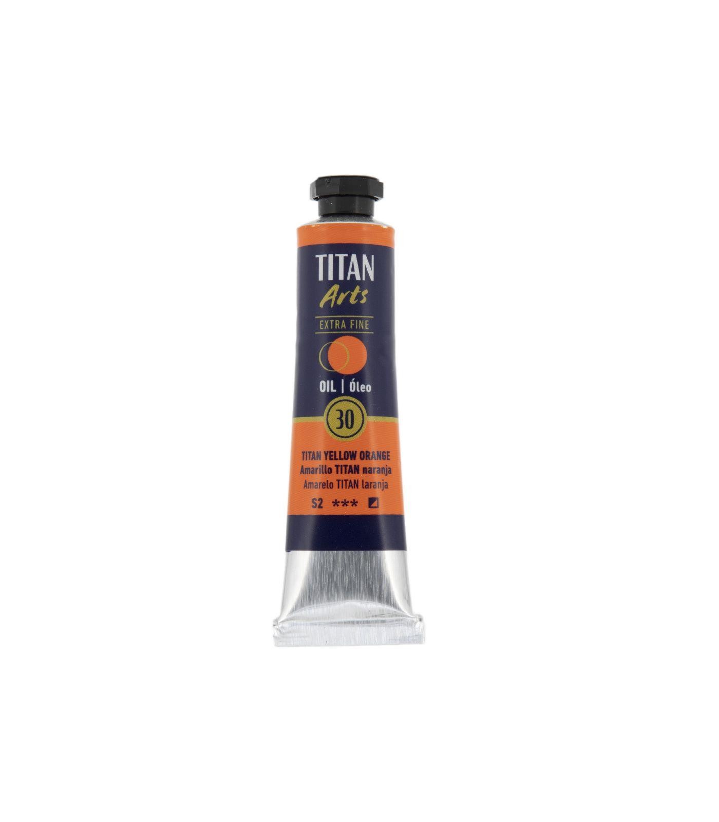 Oleo titan amarillo naranja n30