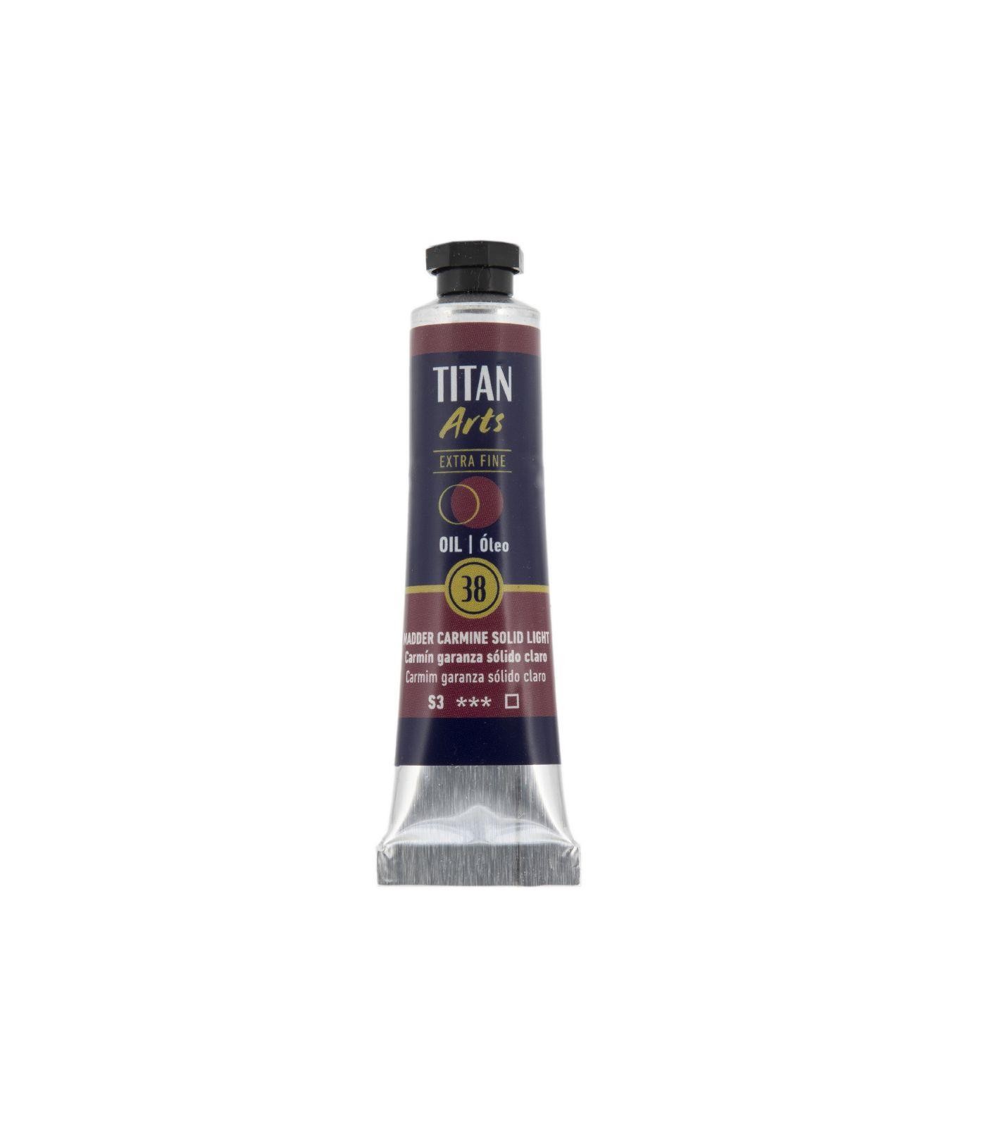 Oleo titan carmin garanza solido claro n38