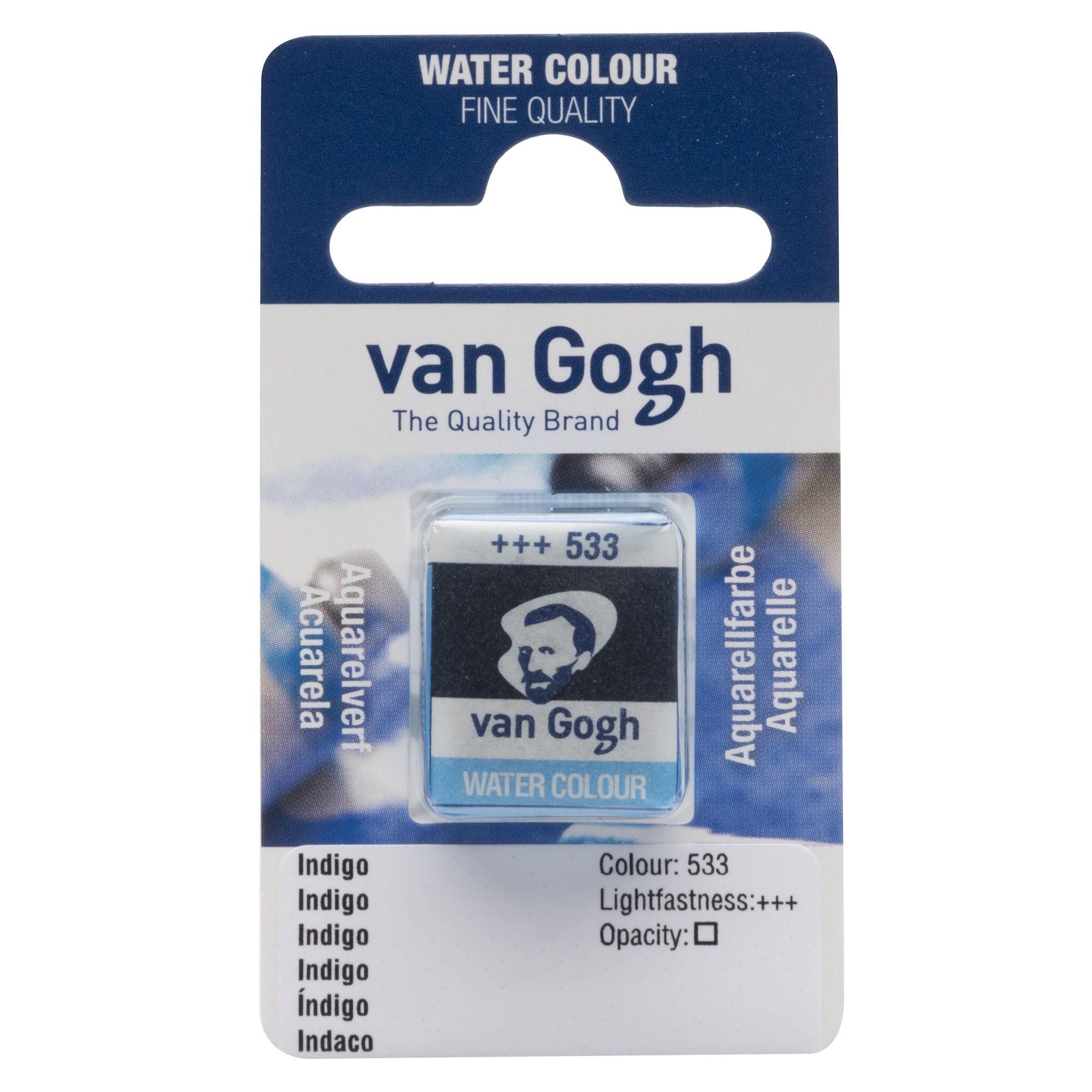 Acuarela van gogh 1-2 godet indigo n533
