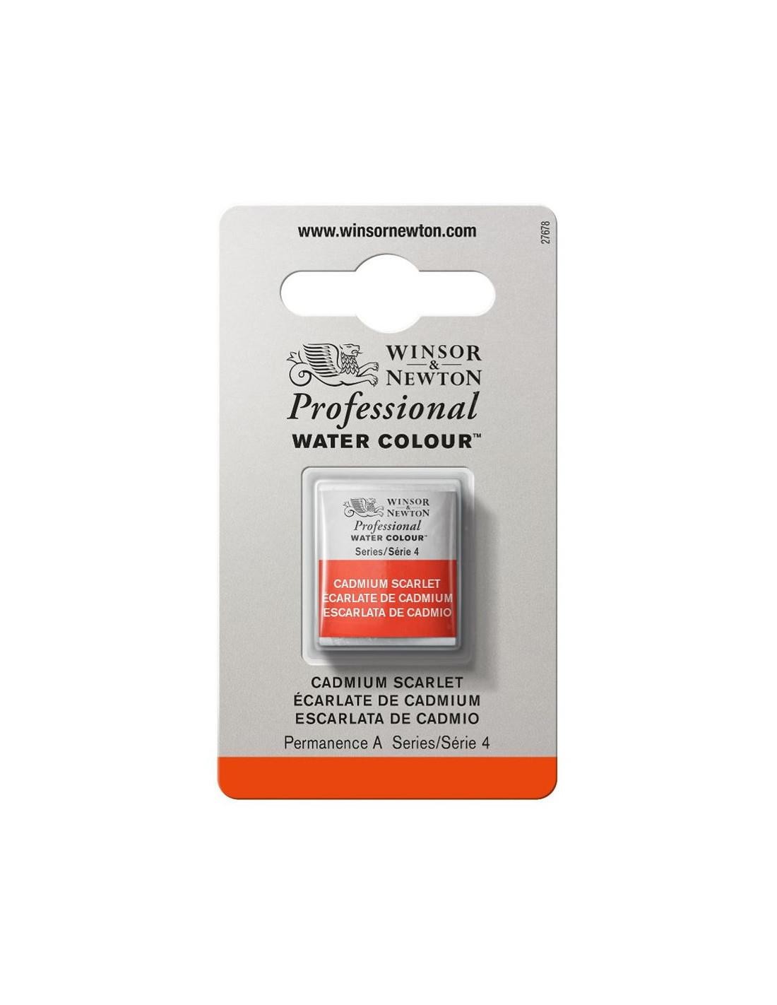 Acuarela wn professional 1-2 godet escarlata de cadmio