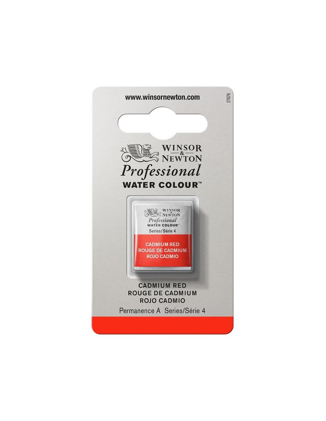Acuarela wn professional 1-2 godet rojo de cadmio