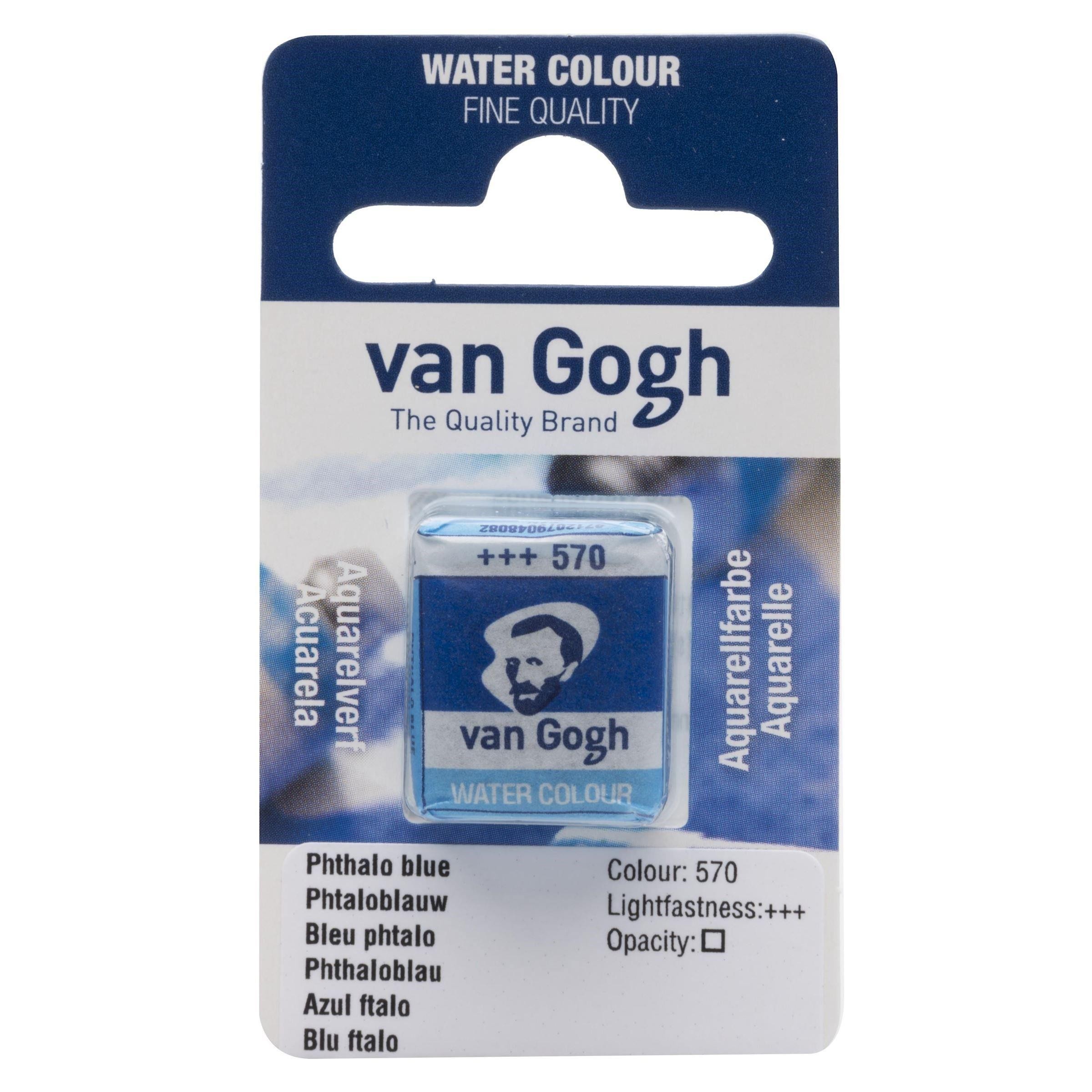 Acuarela van gogh 1-2 godet azul ftalo n570