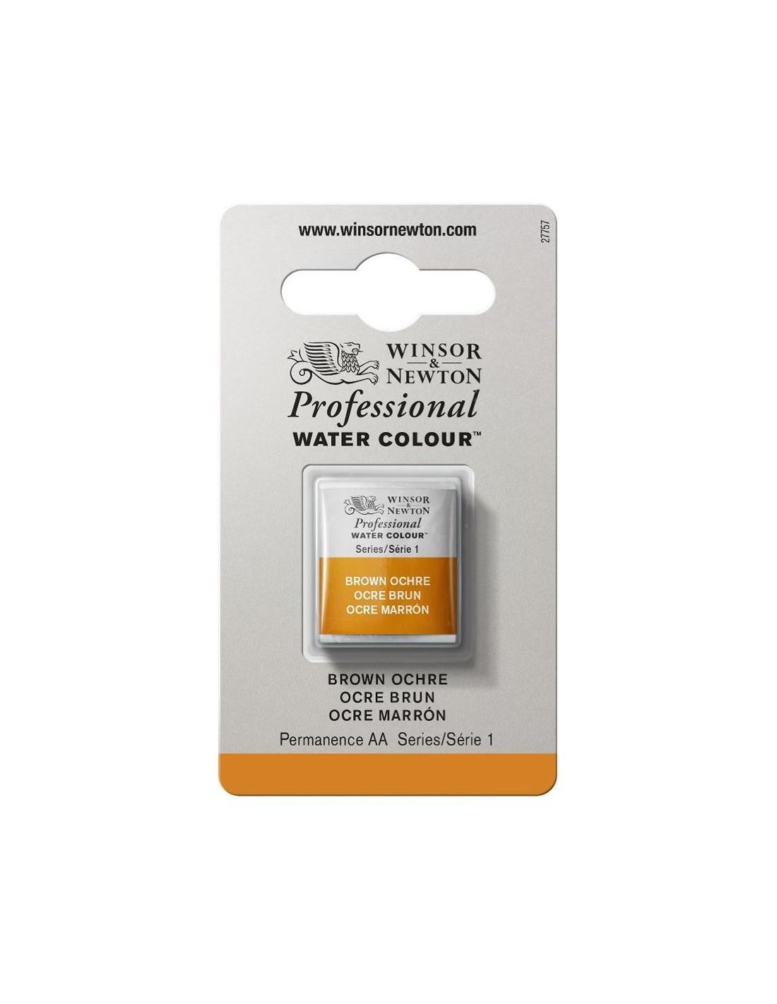 Acuarela wn professional 1-2 godet ocre marron