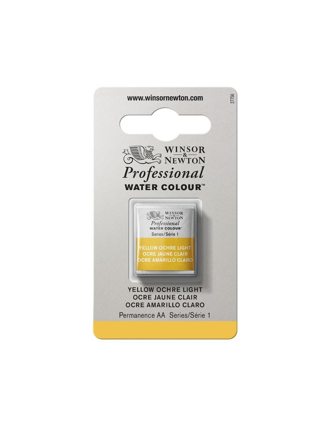 Acuarela wn professional 1-2 godet ocre amarillo claro