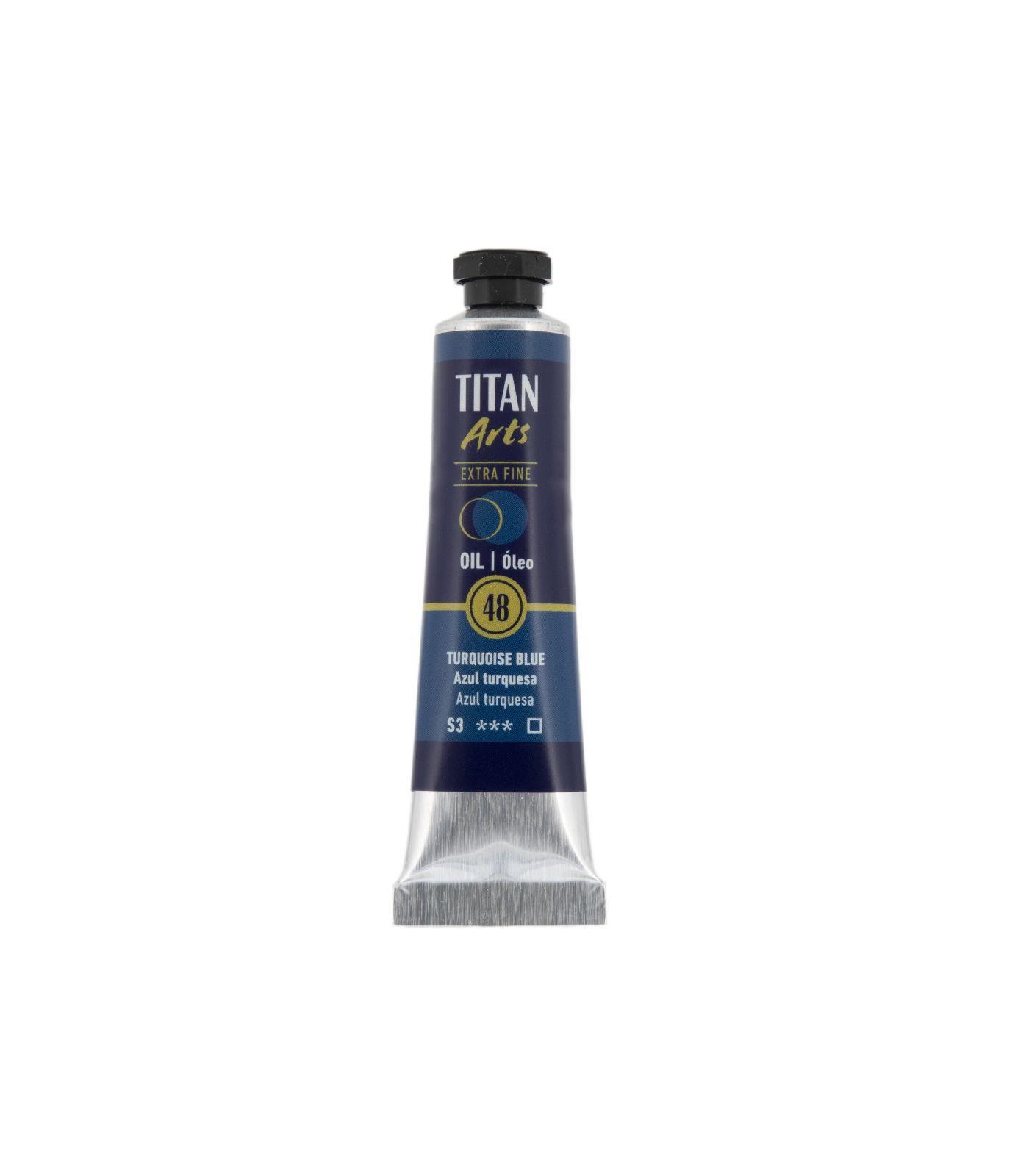 Oleo titan azul turquesa  n48