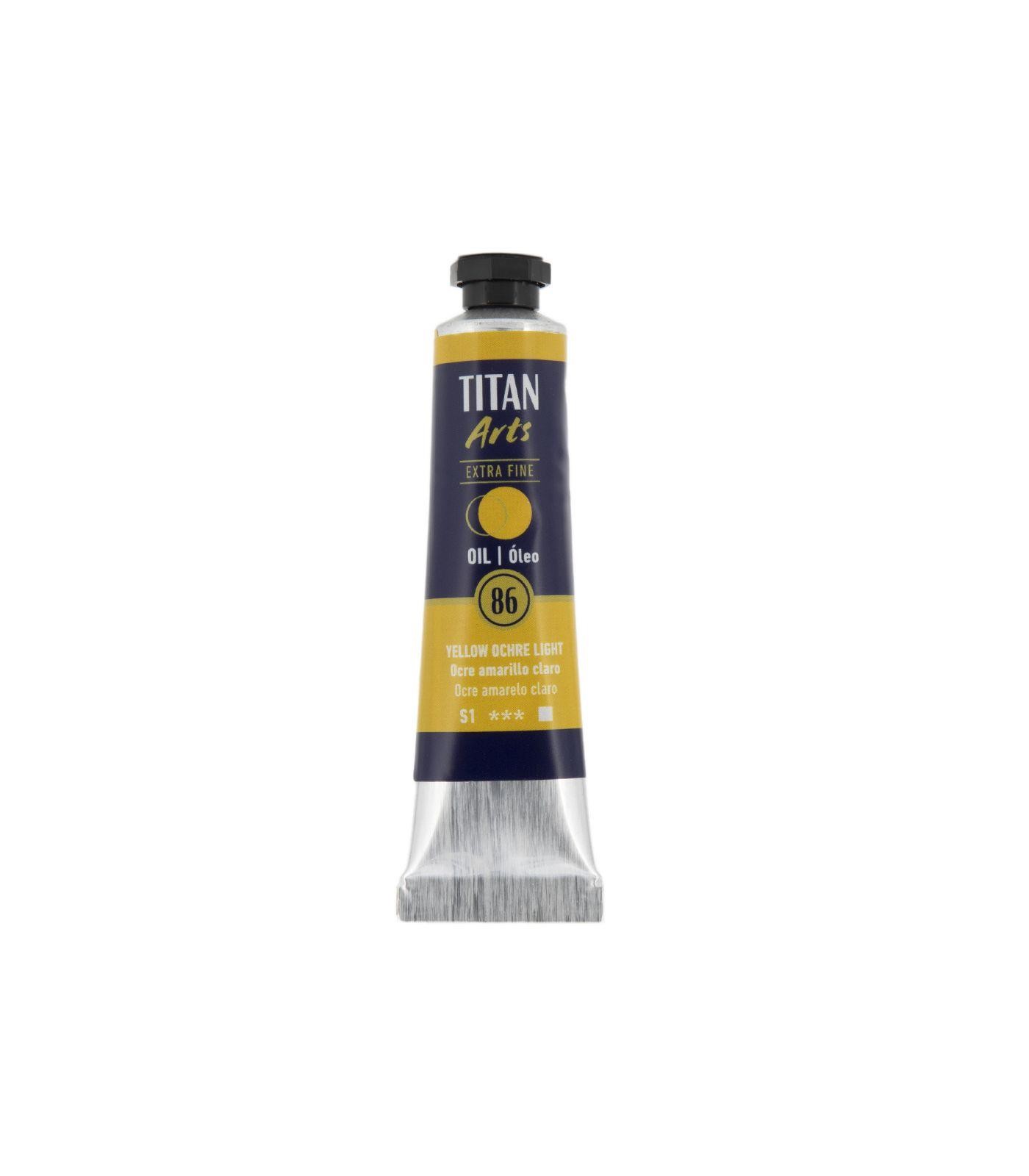 Oleo titan ocre amarillo claro n86