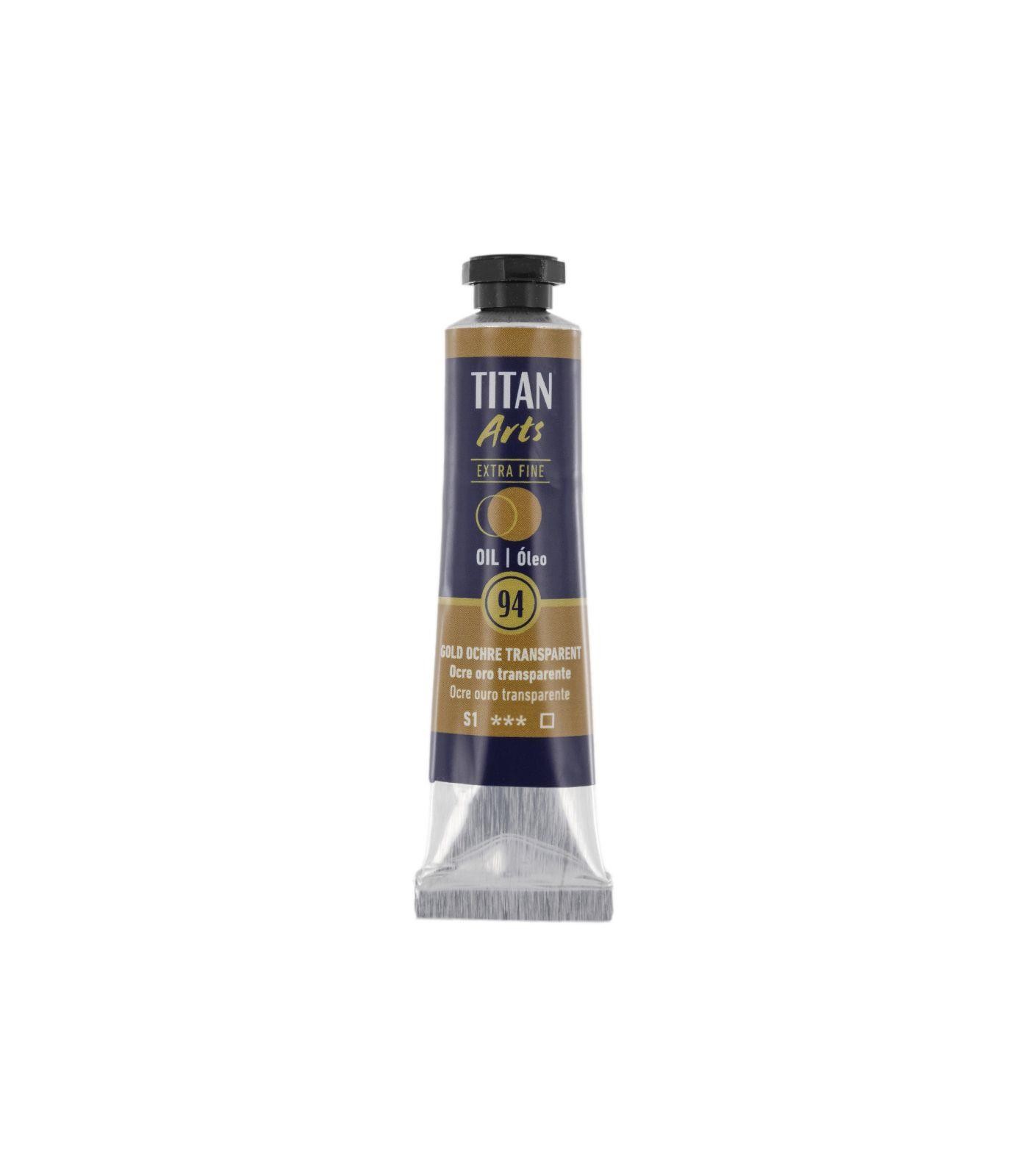 Oleo titan ocre oro transparente n94