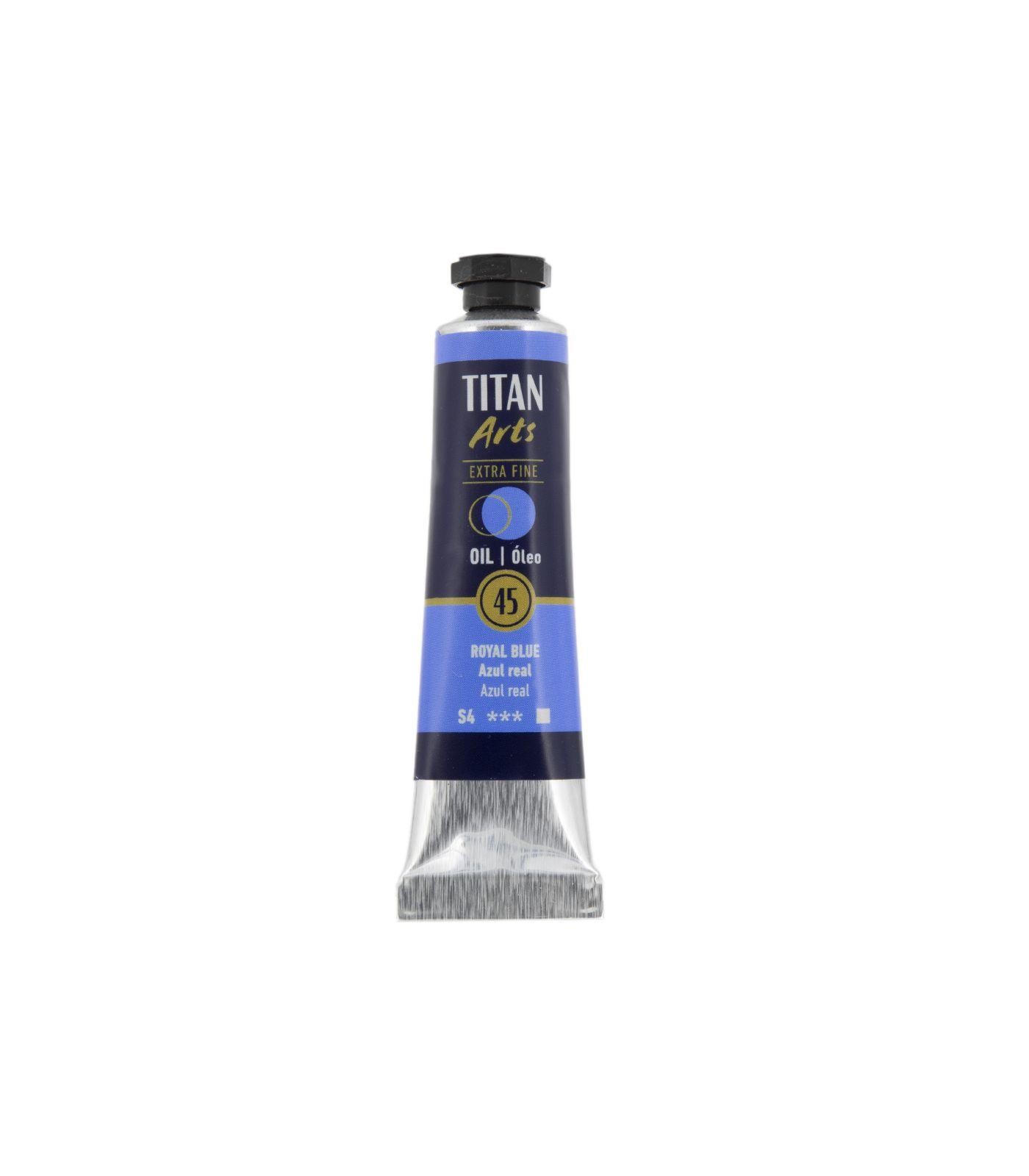 Oleo titan azul real n45