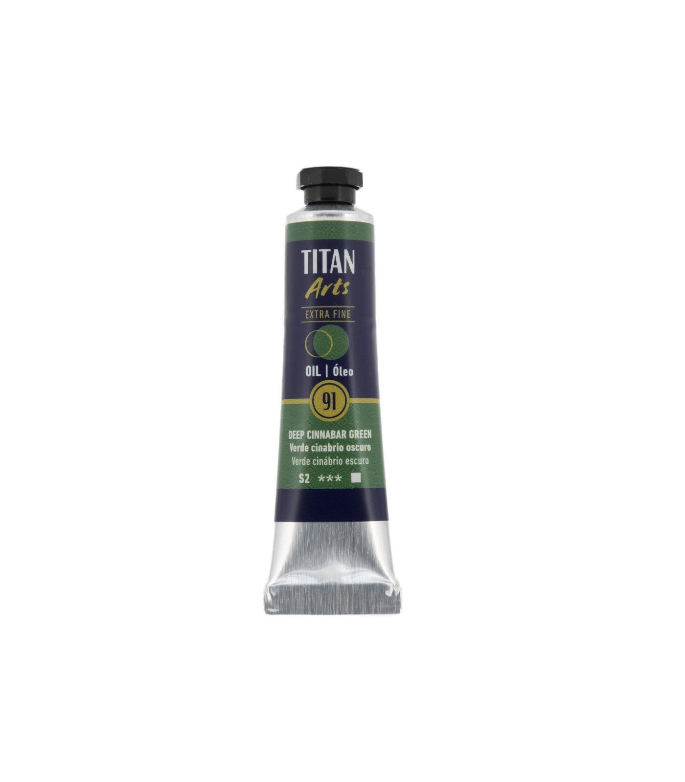 Oleo titan verde cinabrio n91