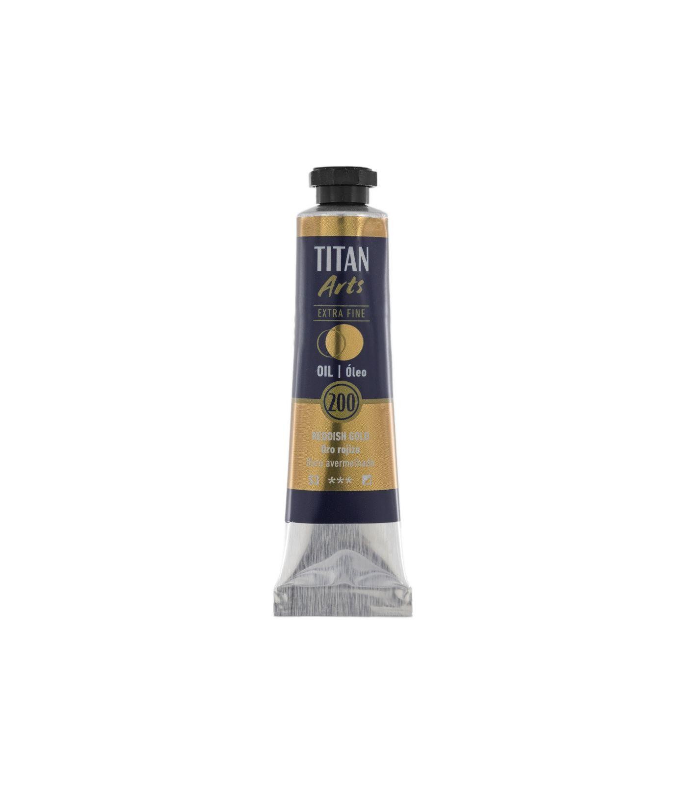 Oleo titan metal oro rojizo n200