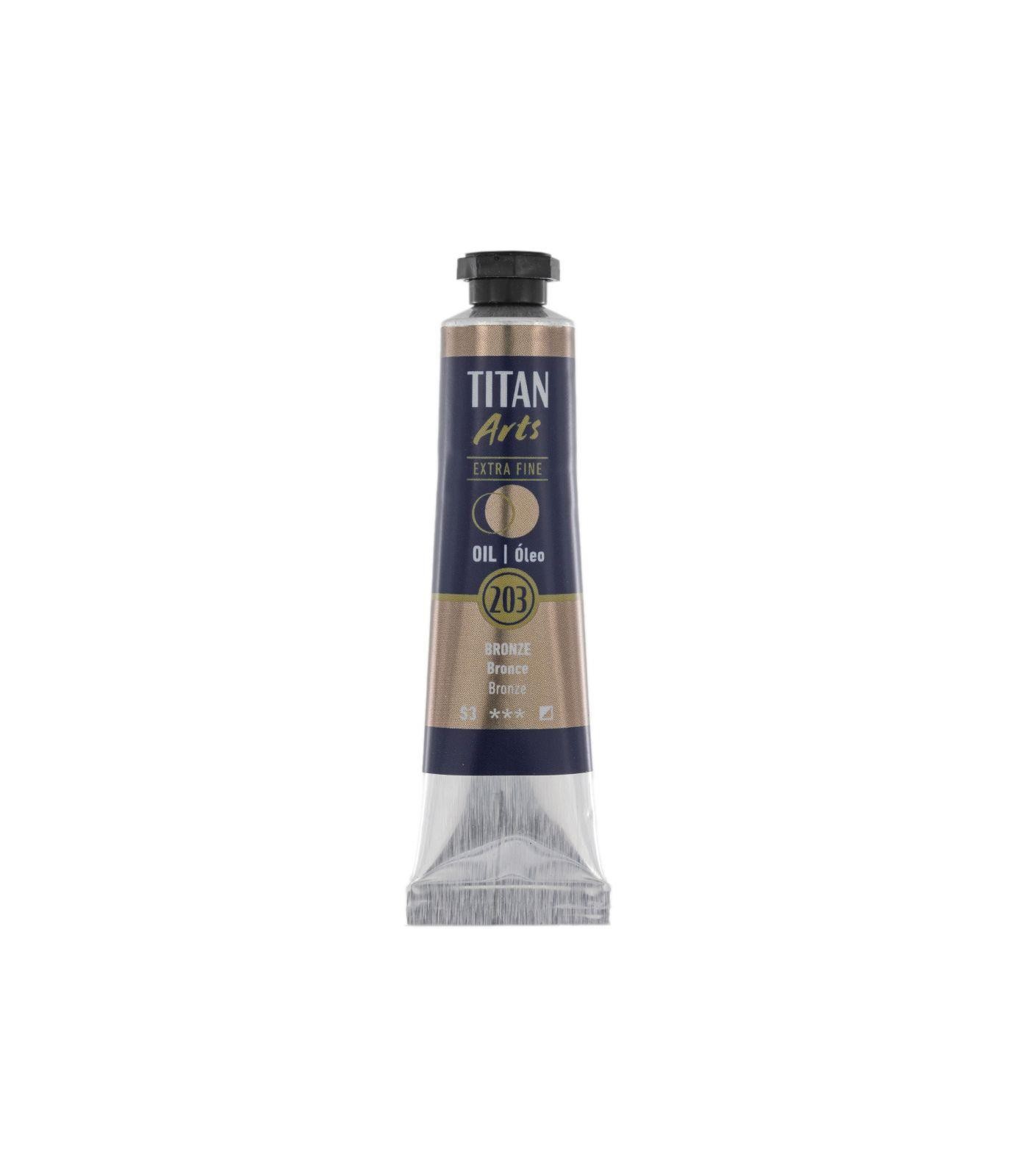 Oleo titan metal bronce n203