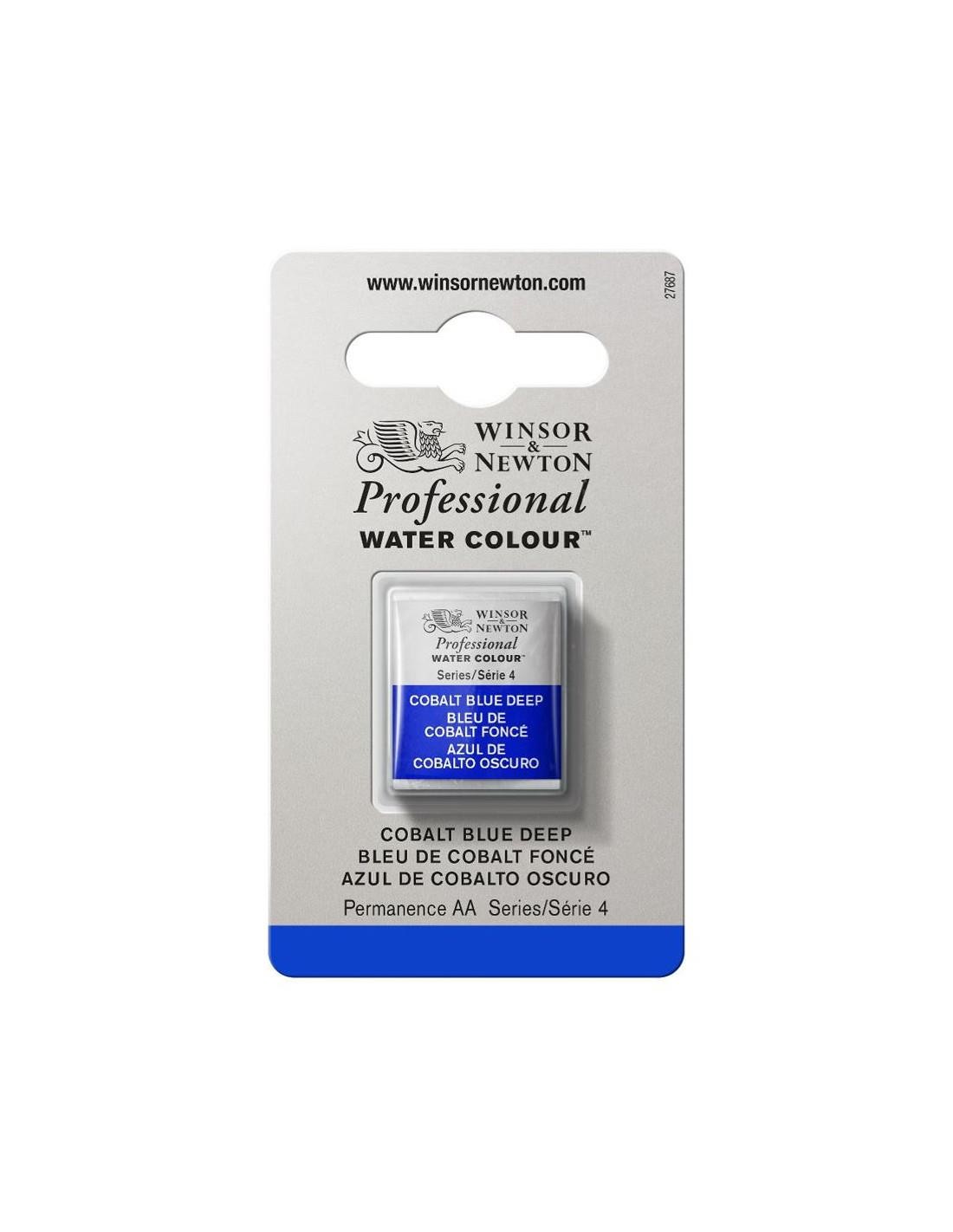 Acuarela wn professional 1-2 godet azul de cobalto oscuro