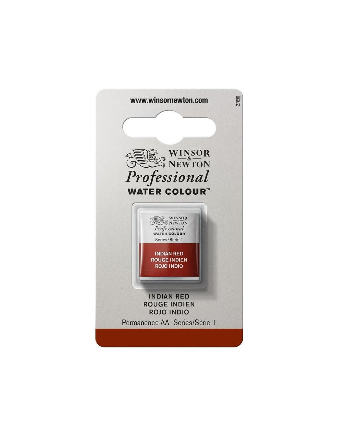 Acuarela wn professional 1-2 godet rojo indio
