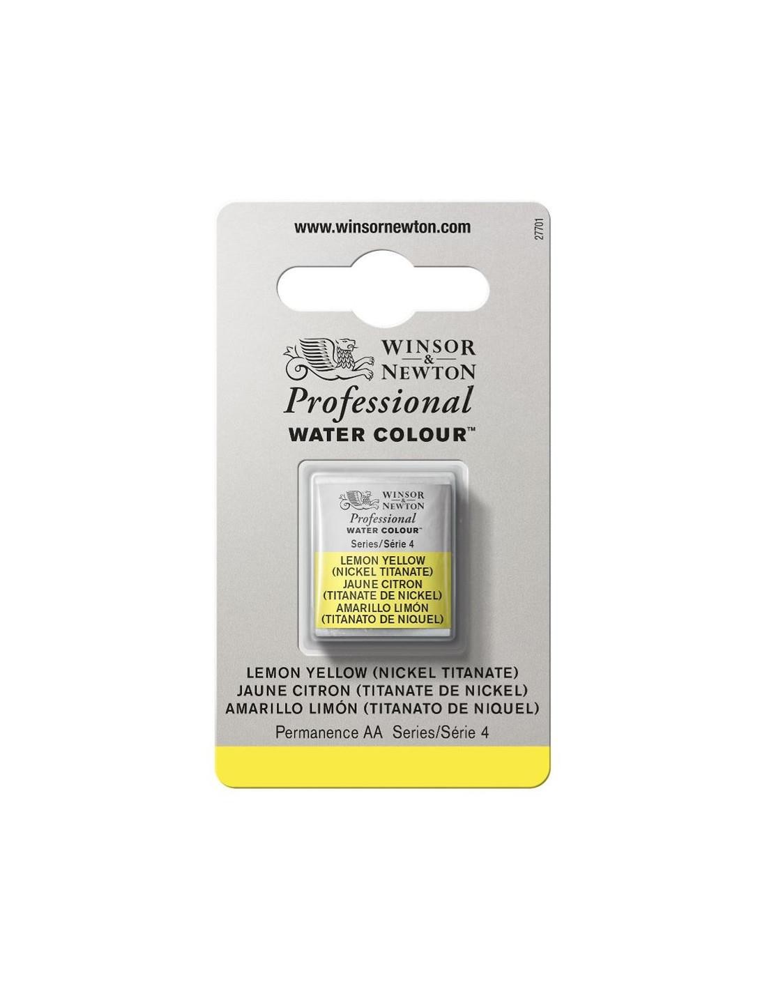 Acuarela wn professional 1-2 godet amarillo limon titanio de niquel
