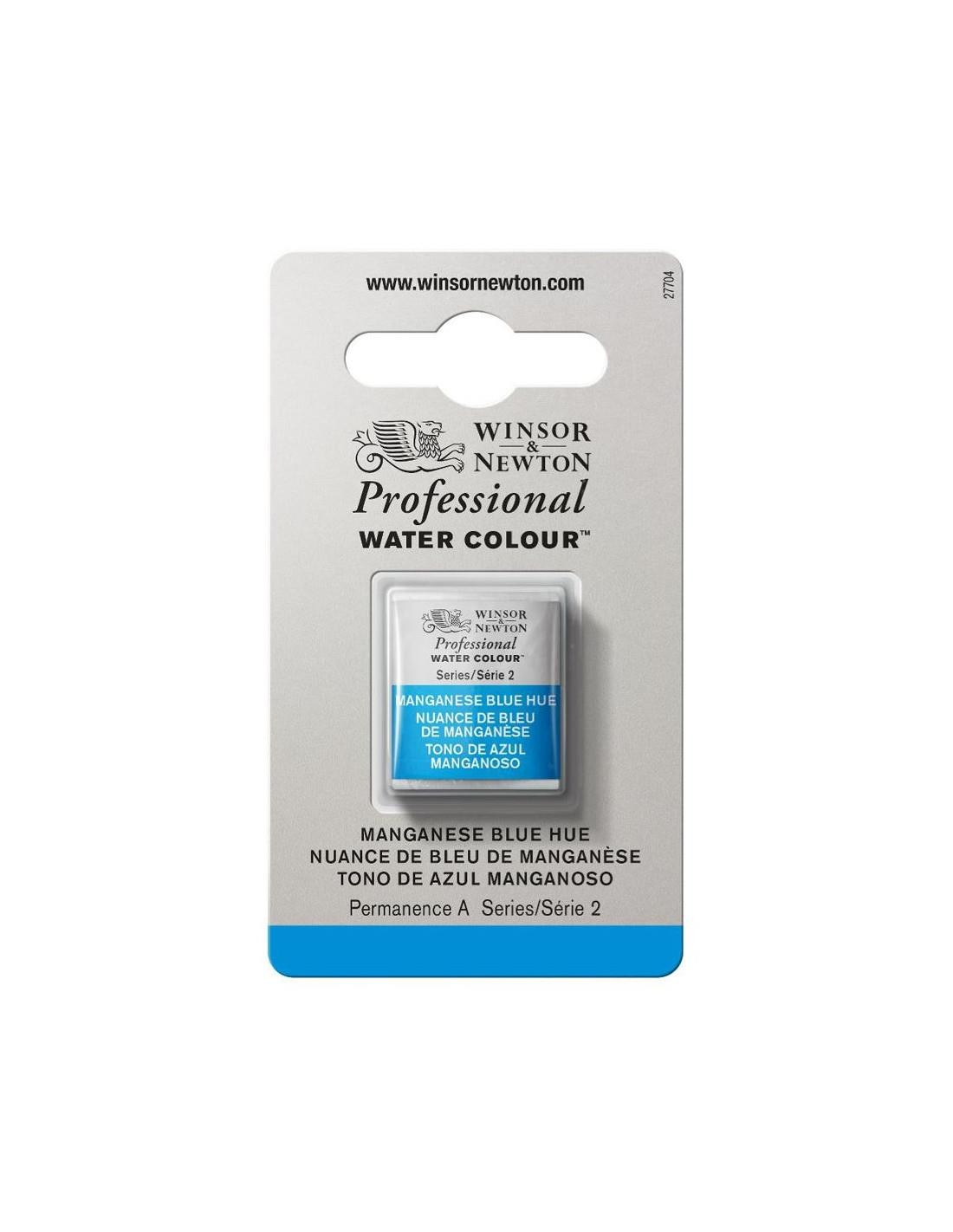 Acuarela wn professional 1-2 godet tono de azul manganoso
