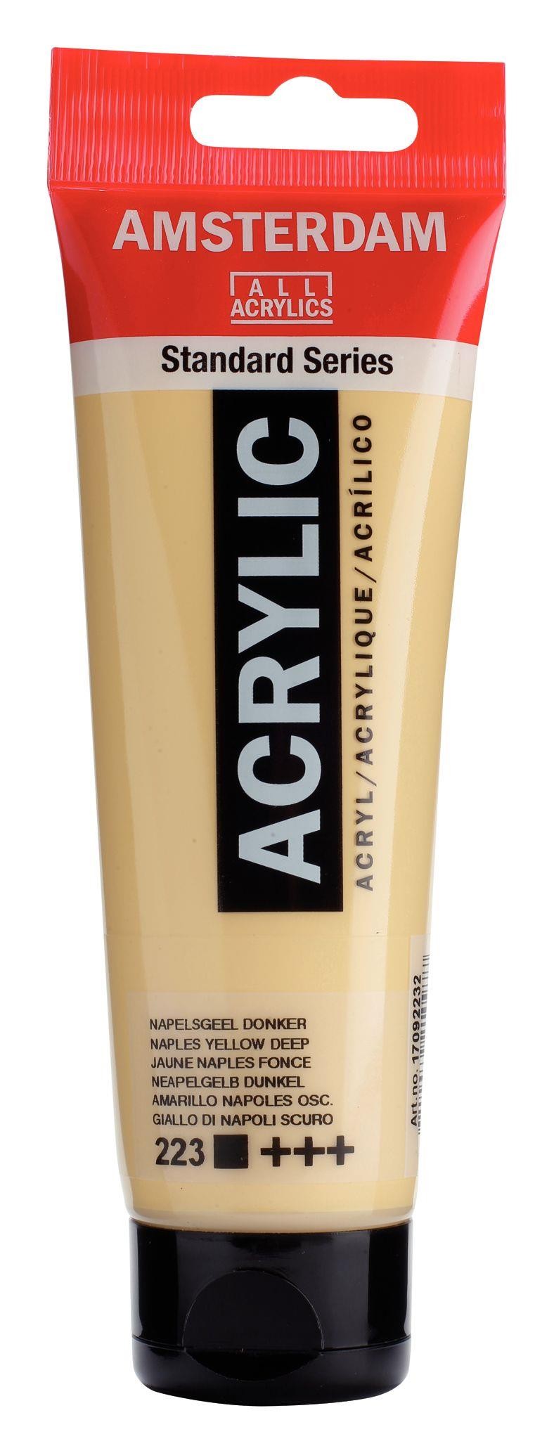 Acrilico amsterdam amarillo napoles oscuro n223