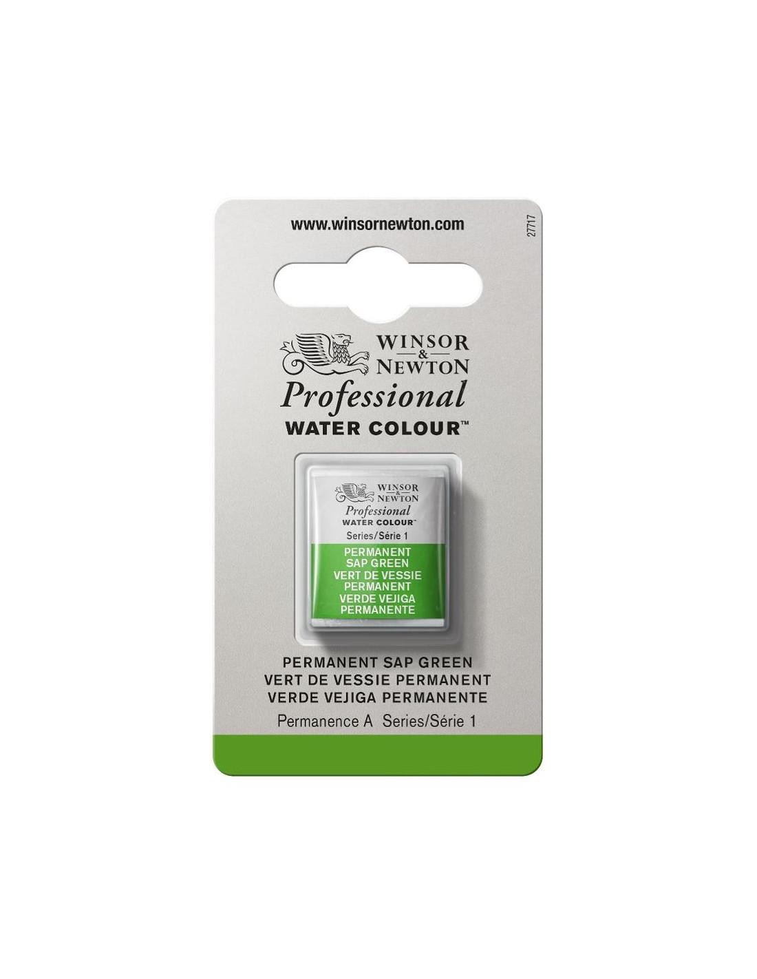 Acuarela wn professional 1-2 godet verde vejiga permanente