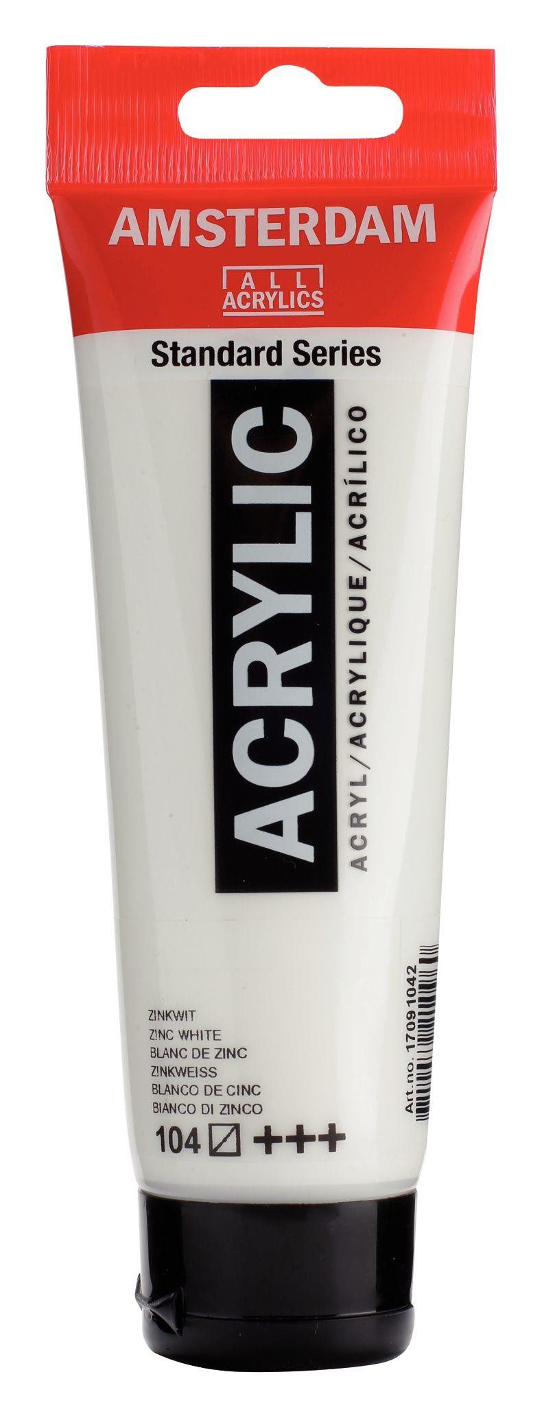 Acrilico amsterdam blanco titanio n105