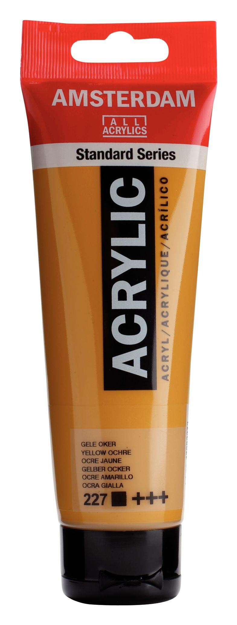 Acrilico amsterdam ocre amarillo n227