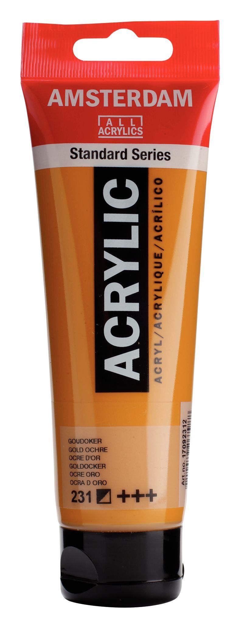 Acrilico amsterdam ocre oro n231