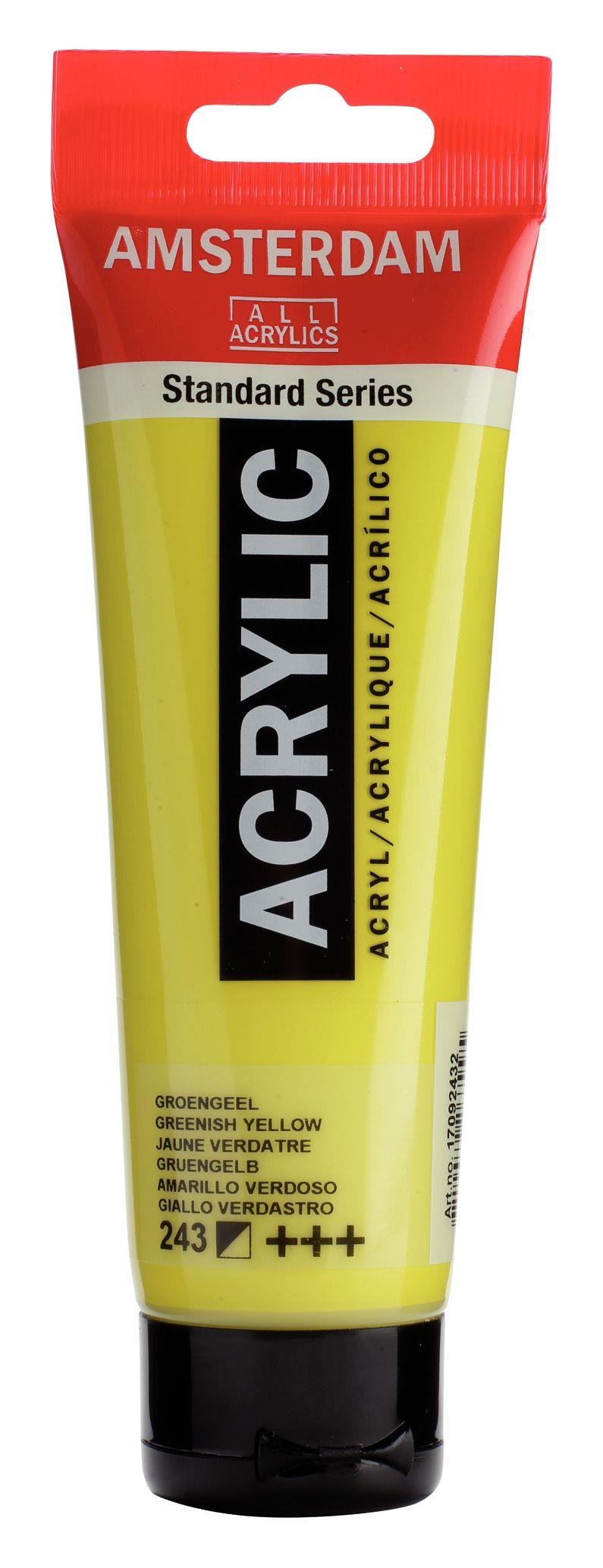 Acrilico amsterdam amarillo verdoso n243