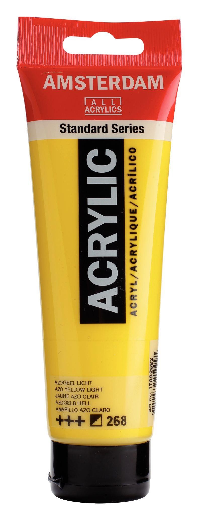Acrilico amsterdam amarillo azo claro n268