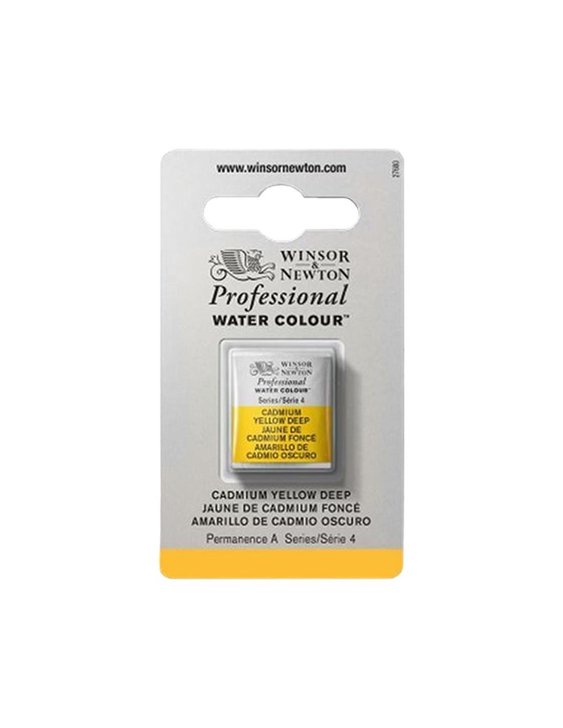 Acuarela wn professional 1-2 godet amarillo de cadmio oscuro