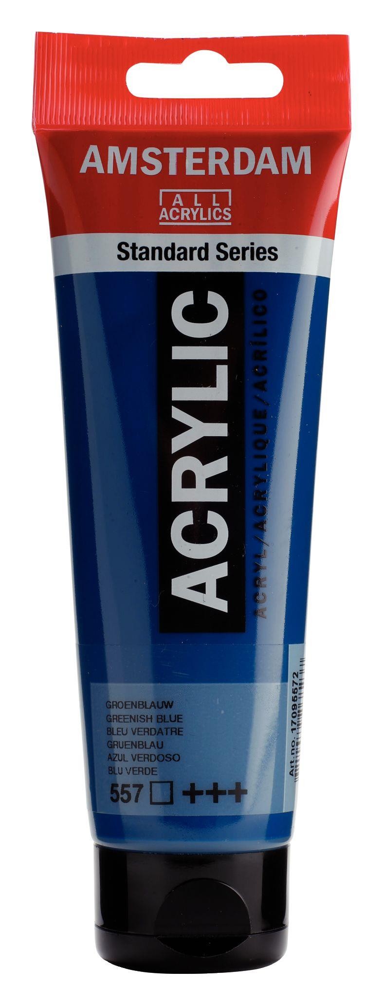 Acrilico amsterdam azul verde n557