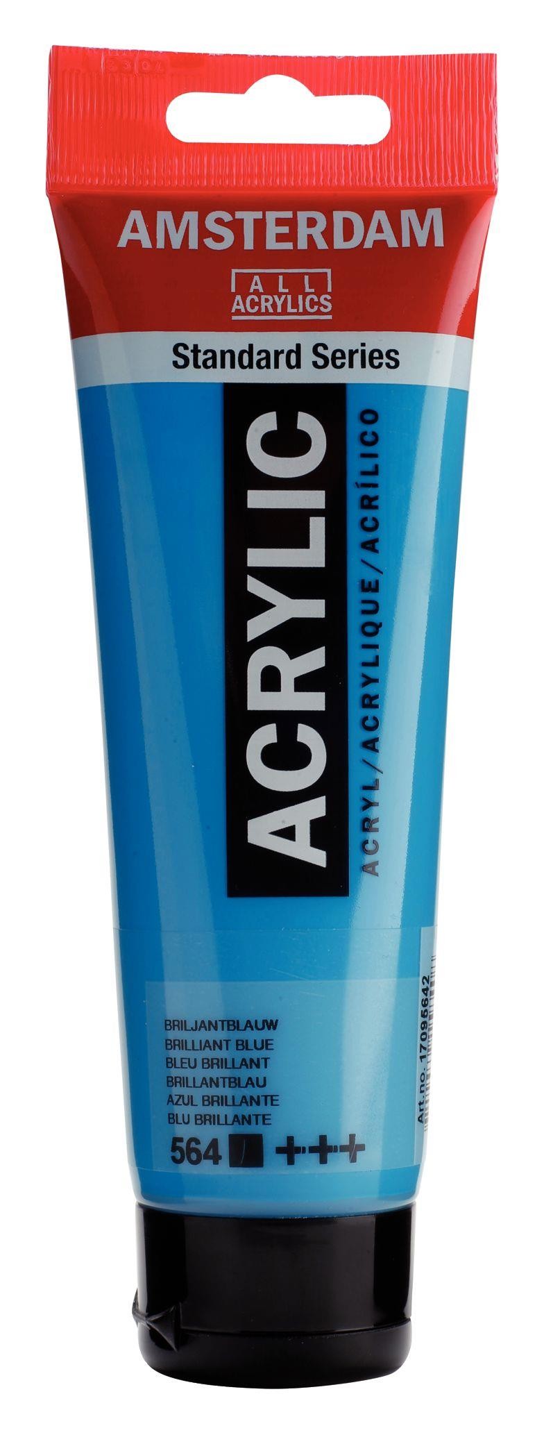 Acrilico amsterdam azul brillante n564