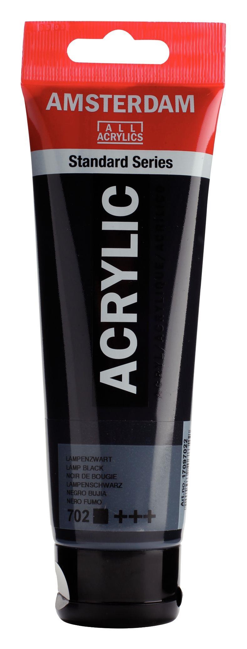 Acrilico amsterdam negro bujia n702