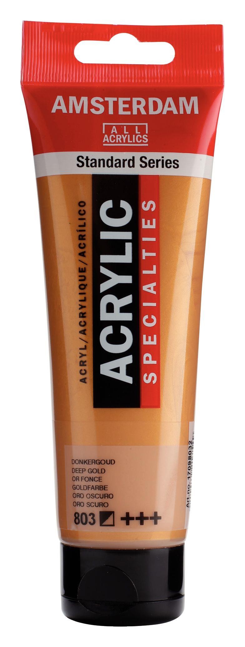 Acrilico amsterdam oro oscuro n803