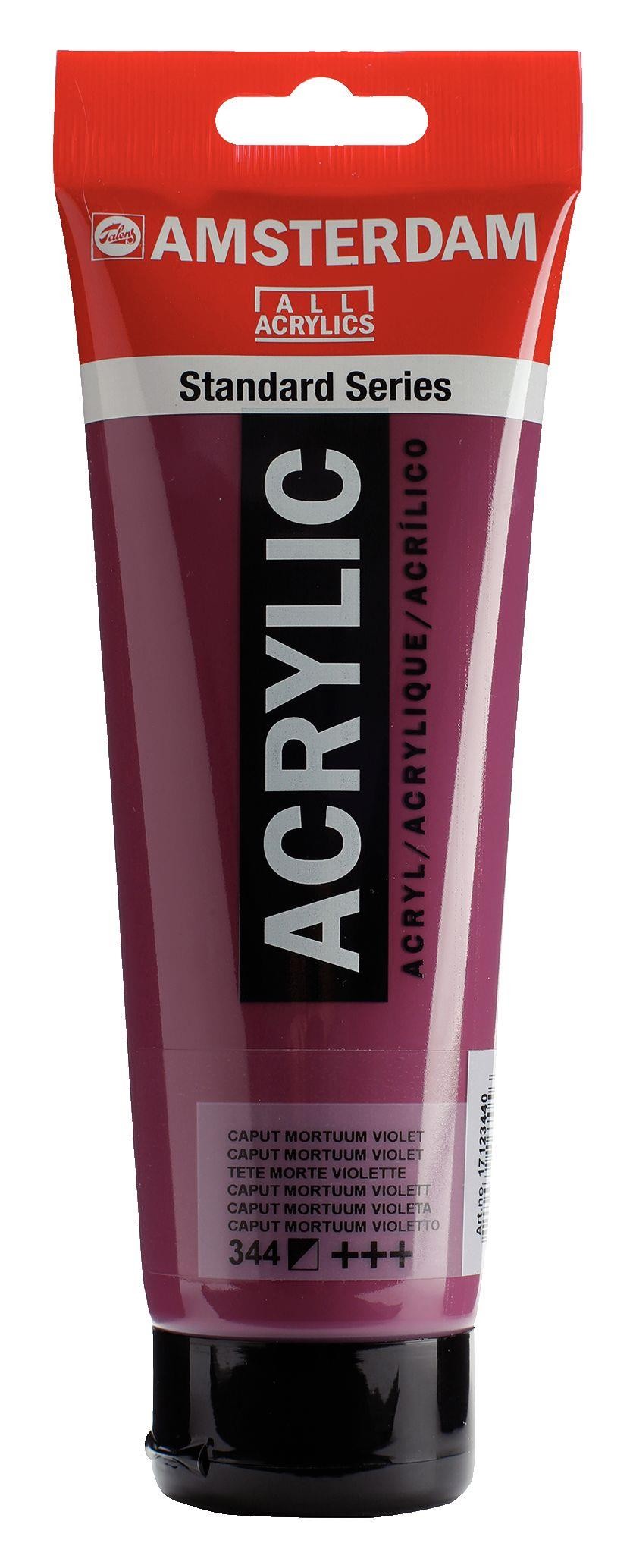 Acrilico amsterdam caput mortuum violeta n344