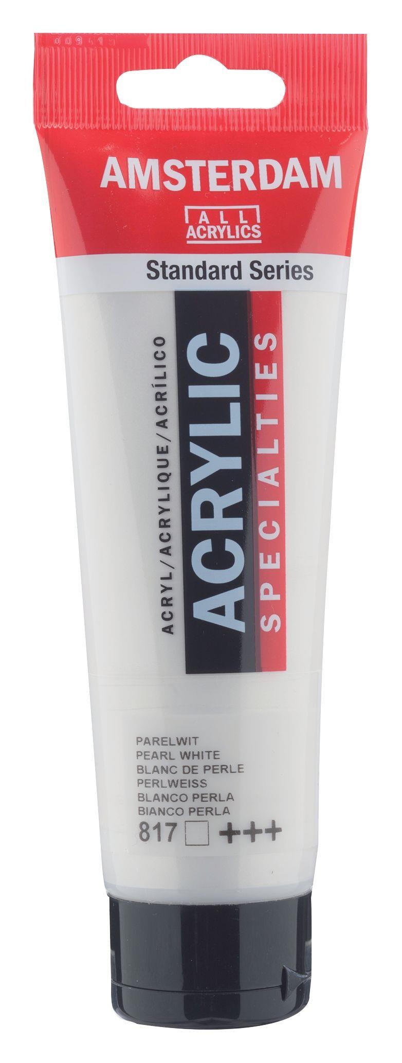 Acrilico amsterdam blanco perla n817