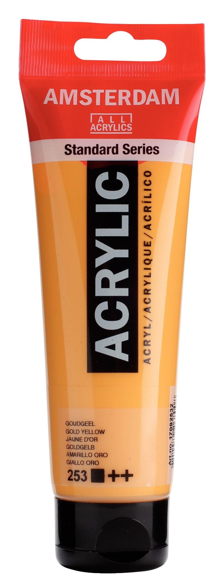 Acrilico amsterdam amarillo oro n253