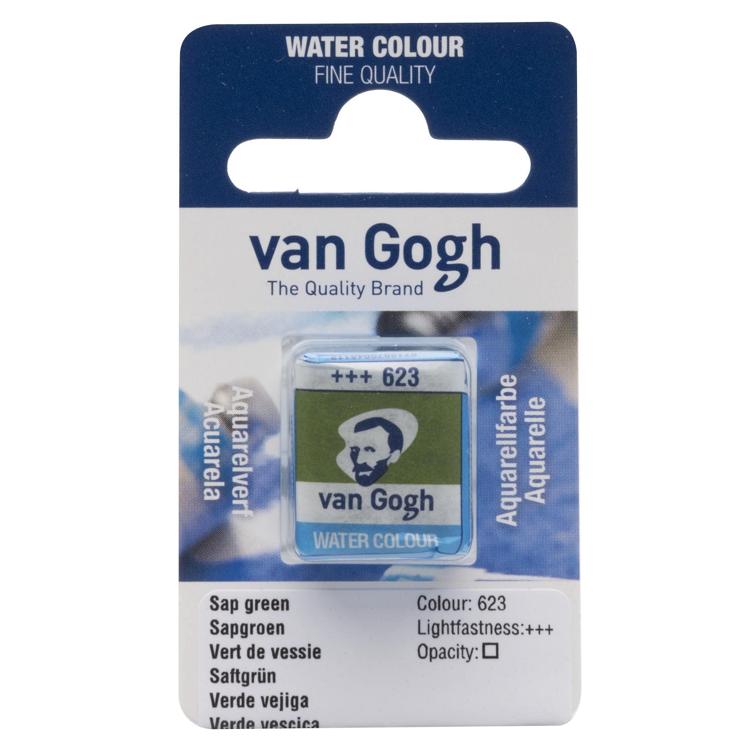Acuarela van gogh 1-2 godet verde vejiga n623