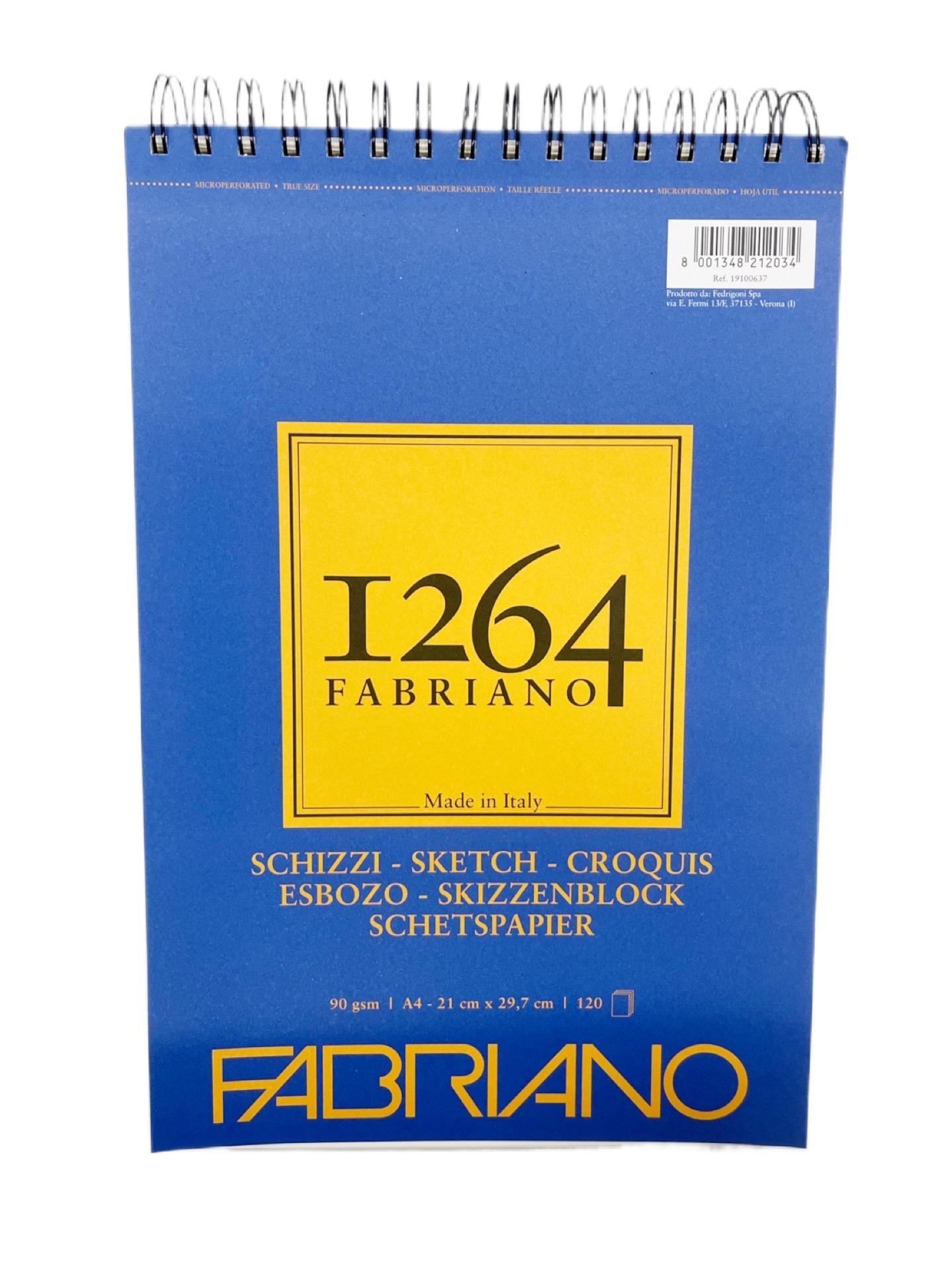 Bloc fabriano esbozo  a4 120 h 90 gr