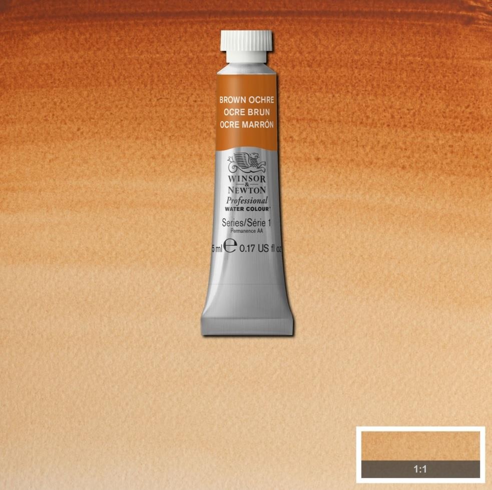 Acuarela wn professional tubo ocre marron