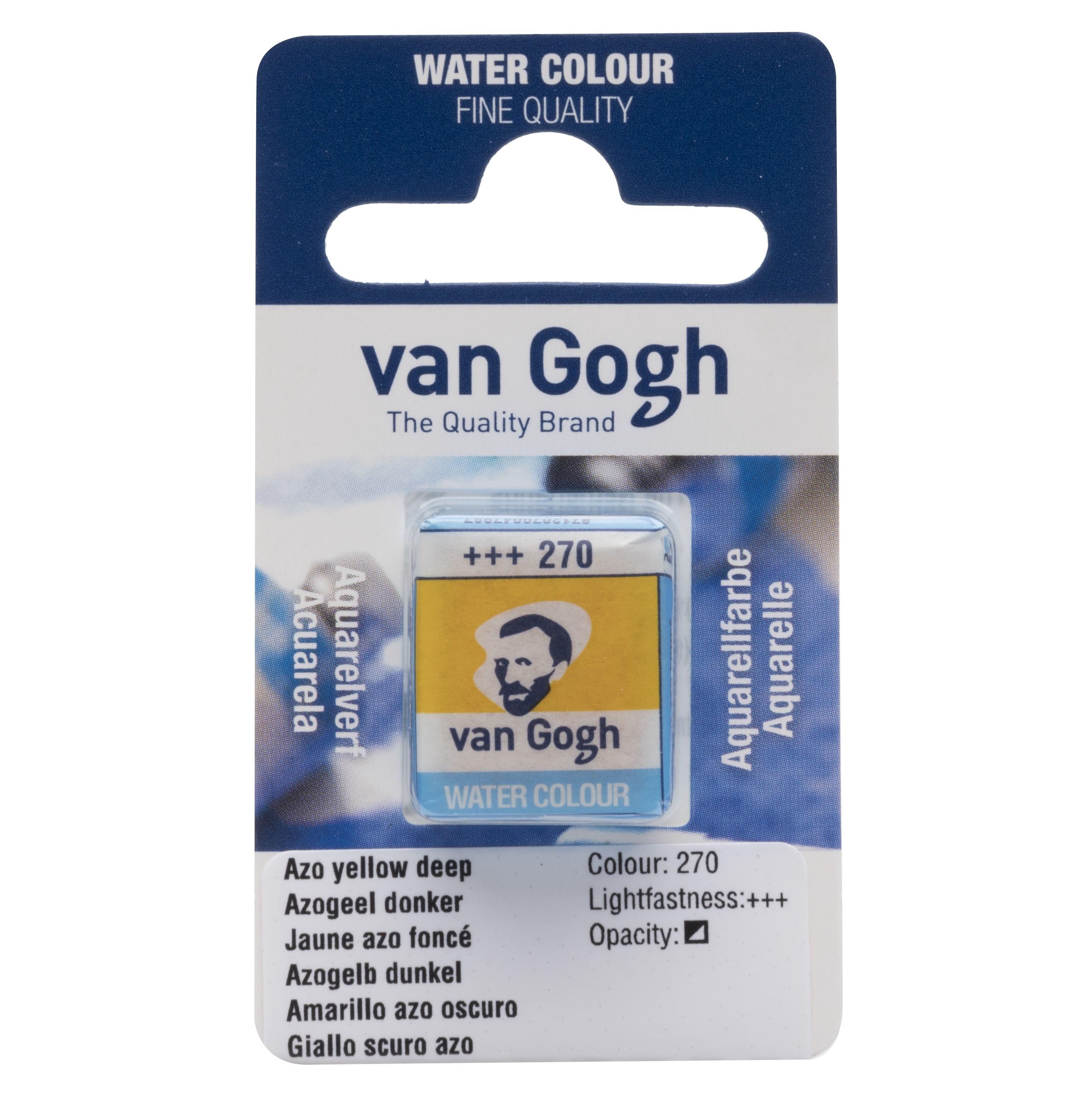 Acuarela van gogh 1-2 godet amarillo azo oscuro n270
