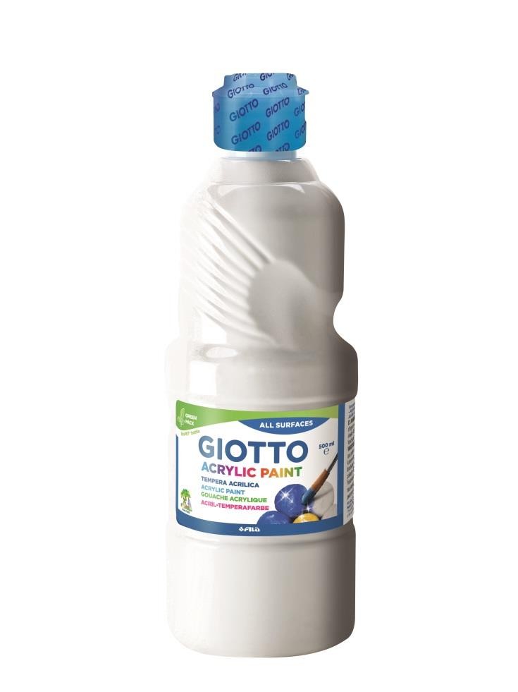 Tempera giotto 500 ml blanca