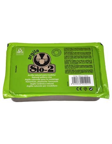 Arcilla sio-2 blanca 1.5 kg