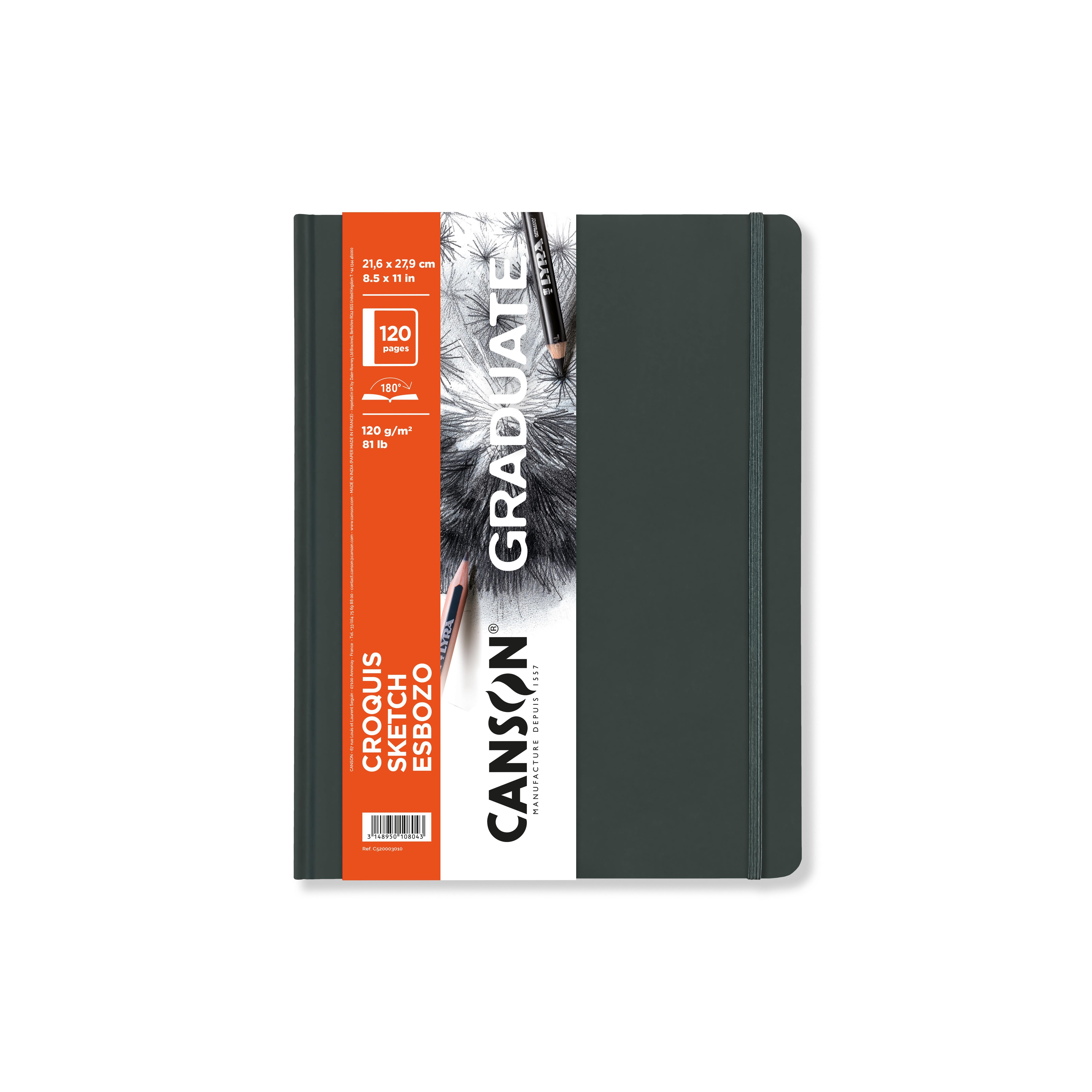 Bloc canson graduate esbozo 216x279 cm 120 gr