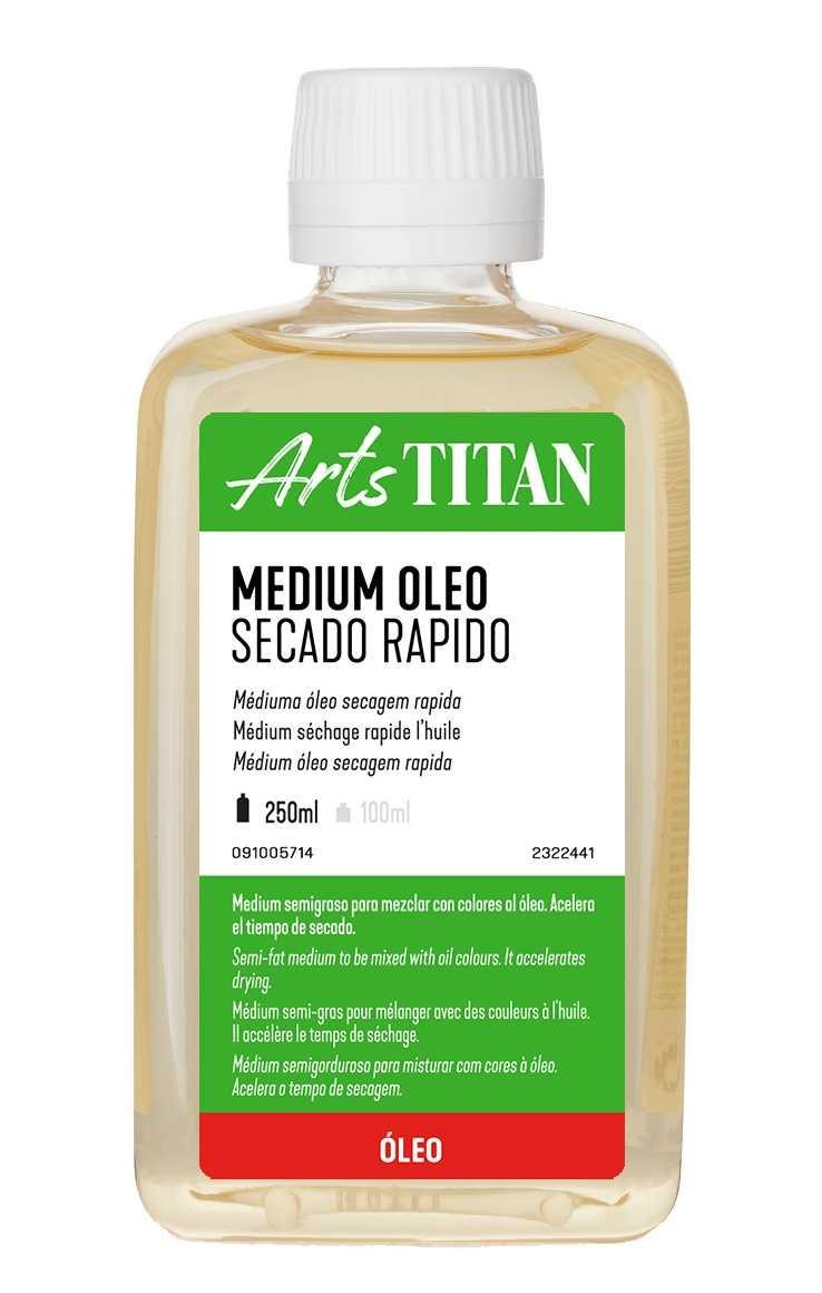 Medium titan oleo secado rapido titan 250 ml