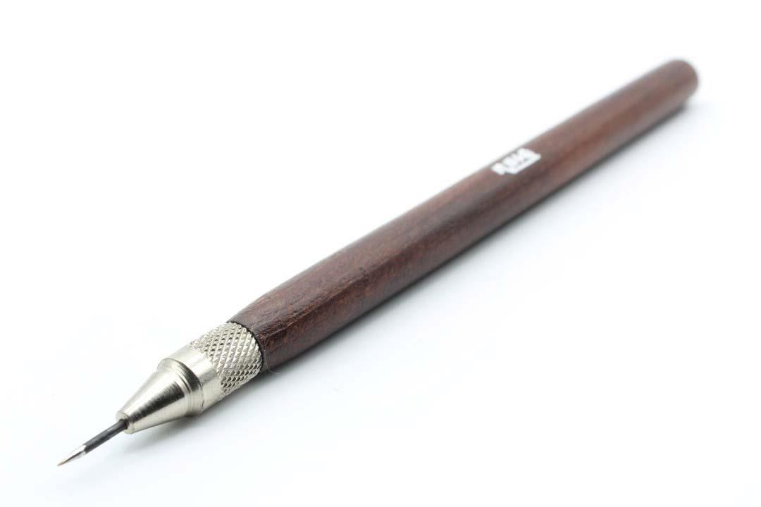 Punta seca reig mango de madera 15 mm