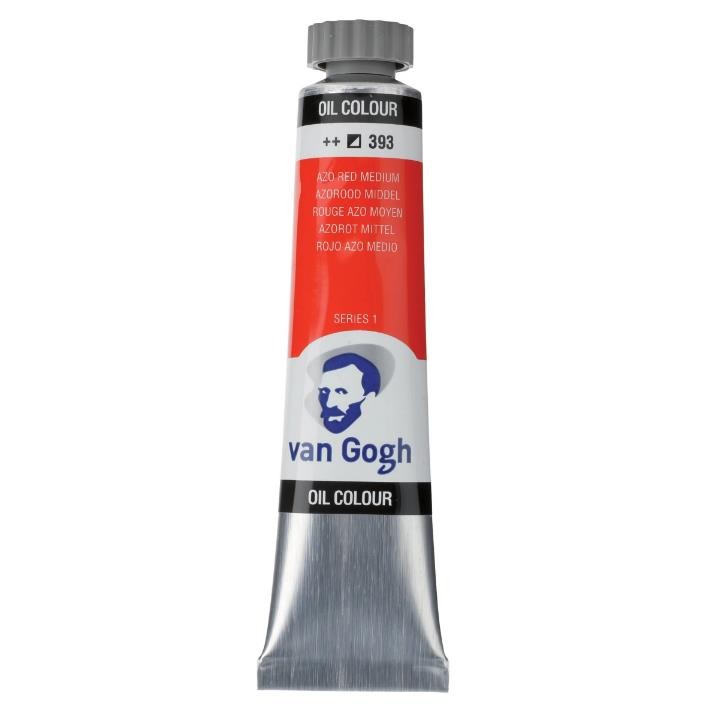 Oleo van gogh rojo azo medio n393