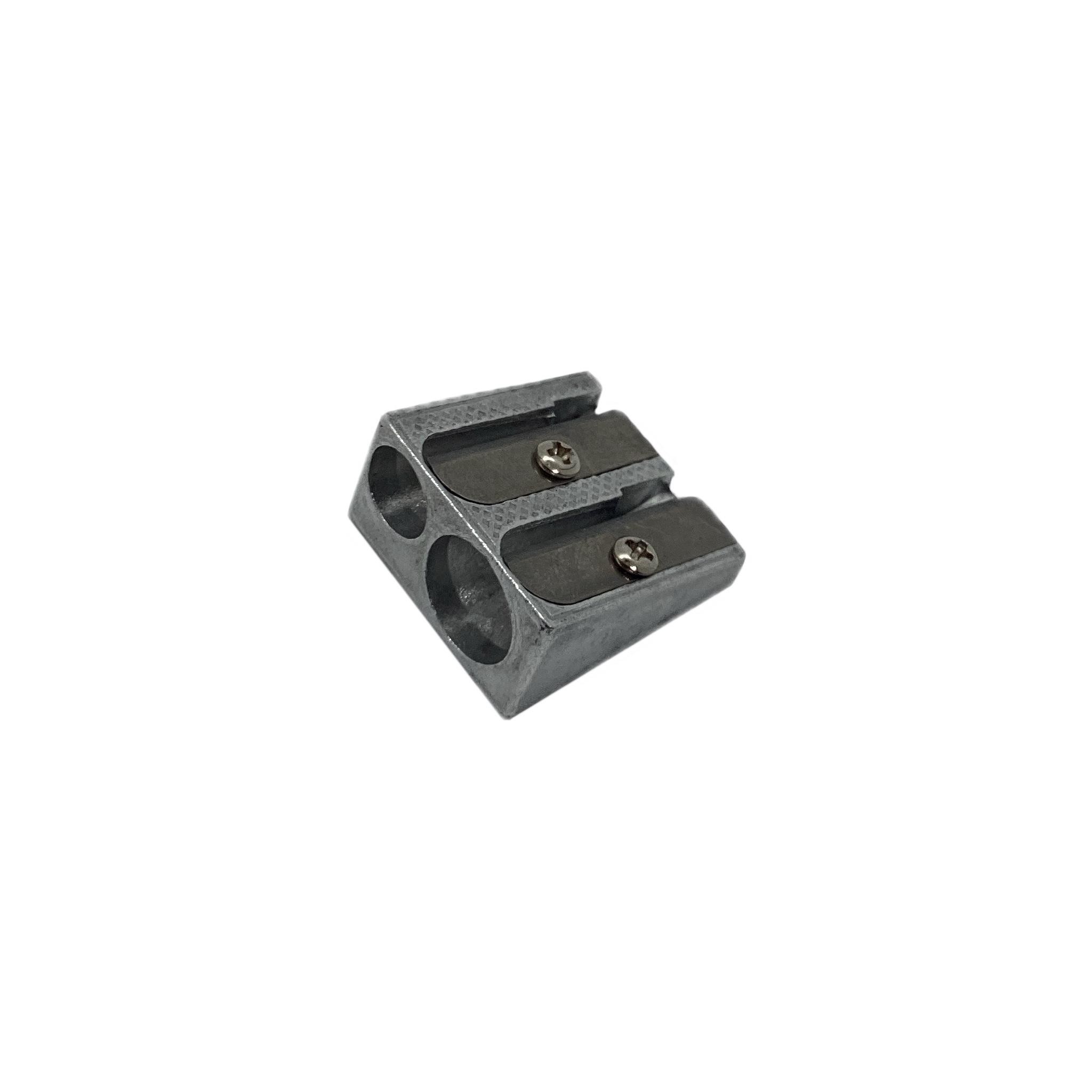 Sacapuntas metalico doble